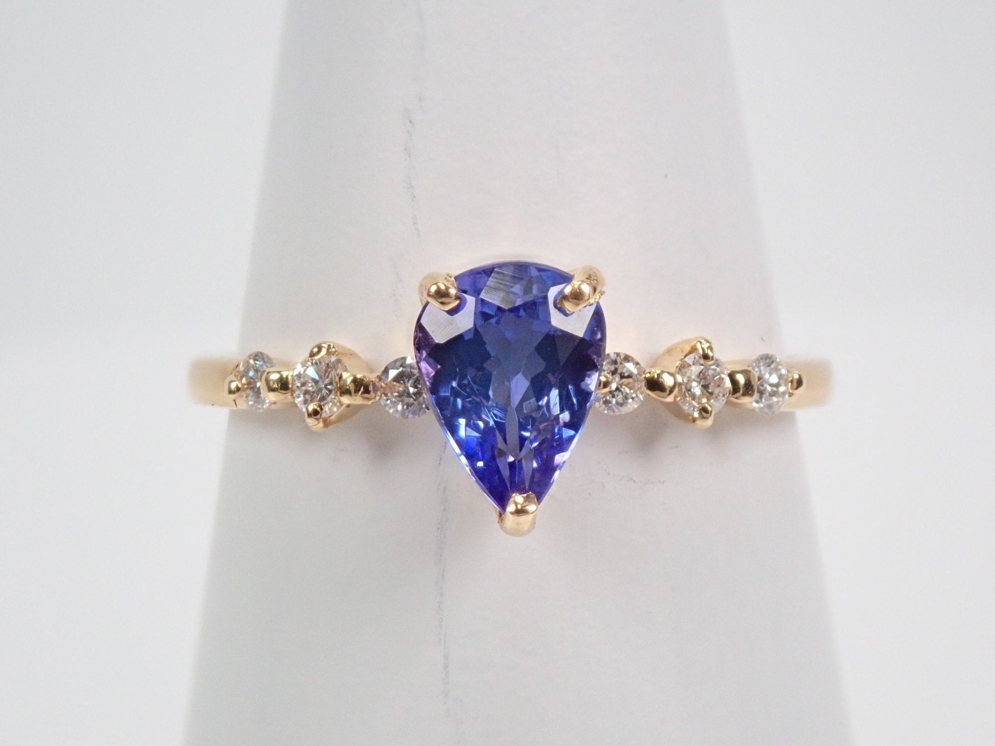 K18タンザナイト0.55ct リング - KARATZ STORE|カラッツSTORE