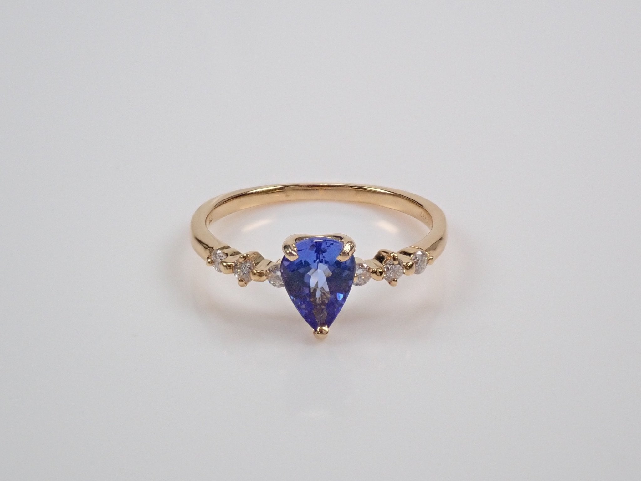 K18タンザナイト0.55ct リング - KARATZ STORE|カラッツSTORE