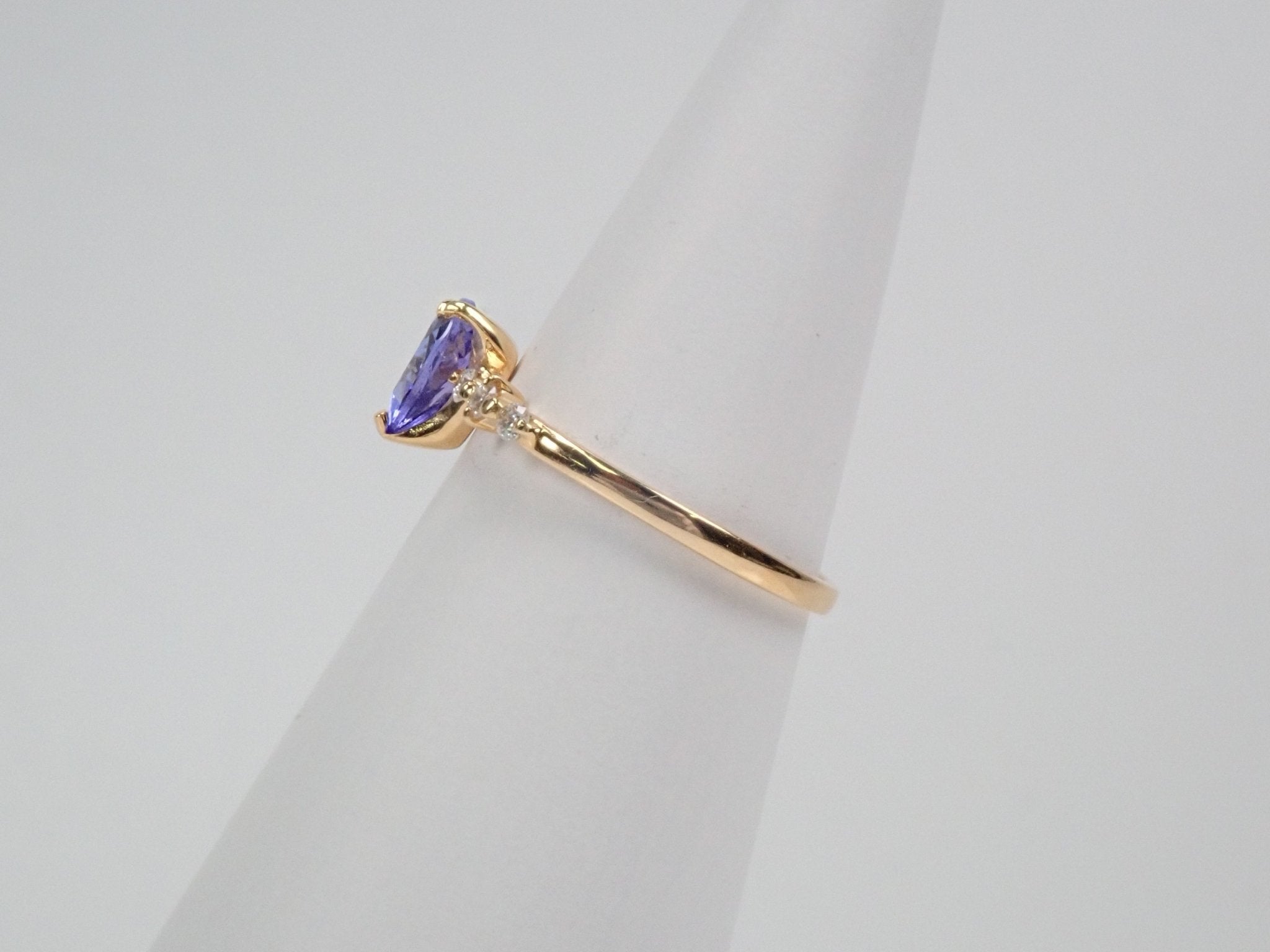 K18タンザナイト0.55ct リング - KARATZ STORE|カラッツSTORE