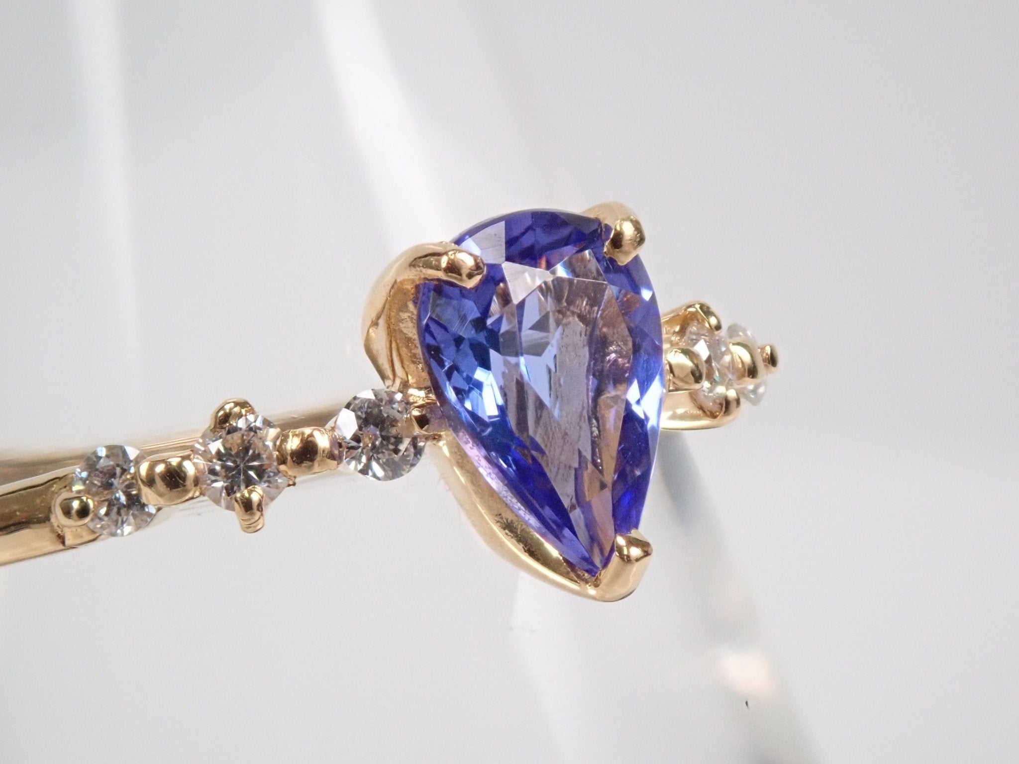 K18タンザナイト0.55ct リング - KARATZ STORE|カラッツSTORE