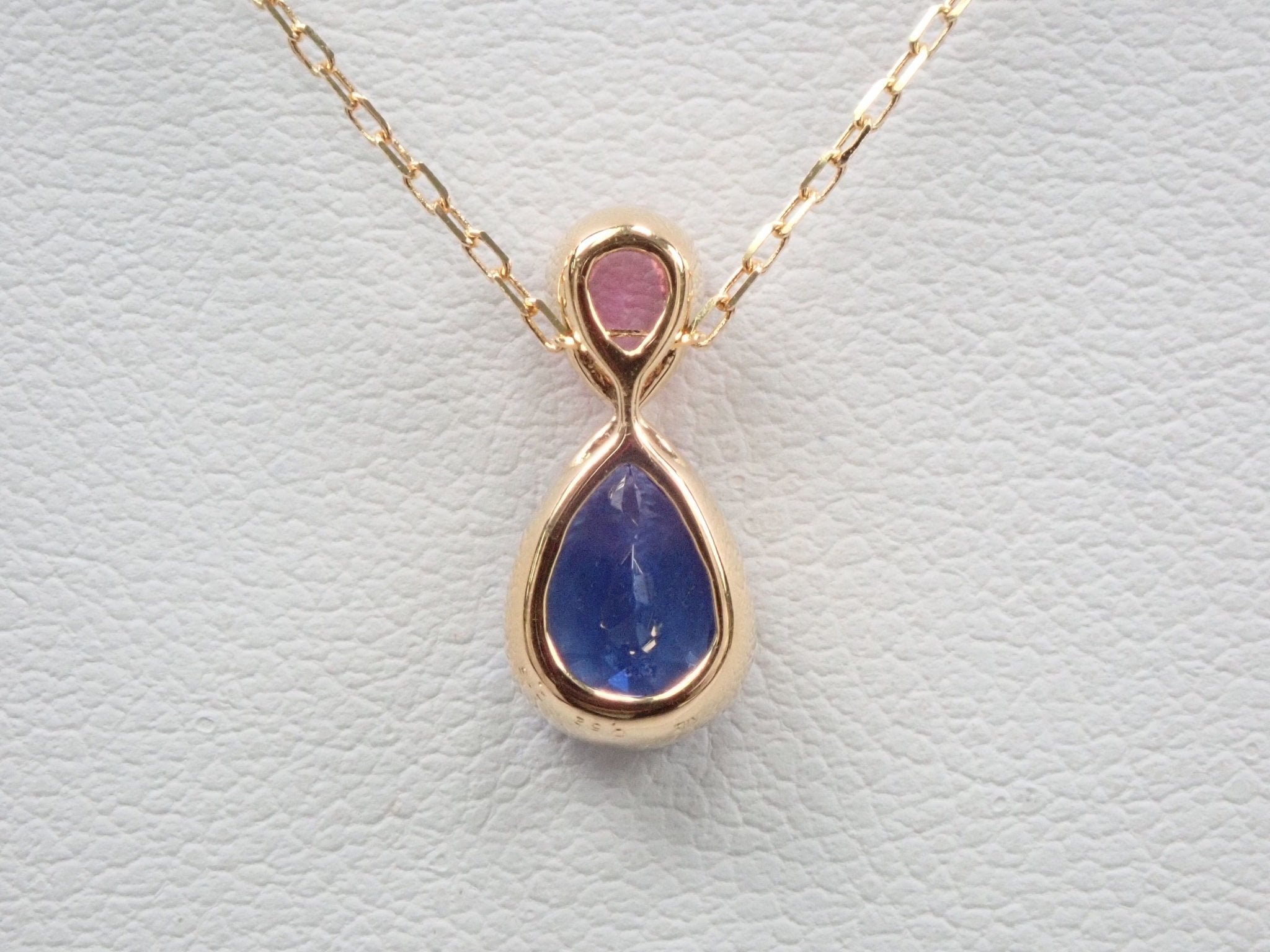 K18タンザナイト0.62ct ペンダント(ネックレス) - KARATZ STORE|カラッツSTORE