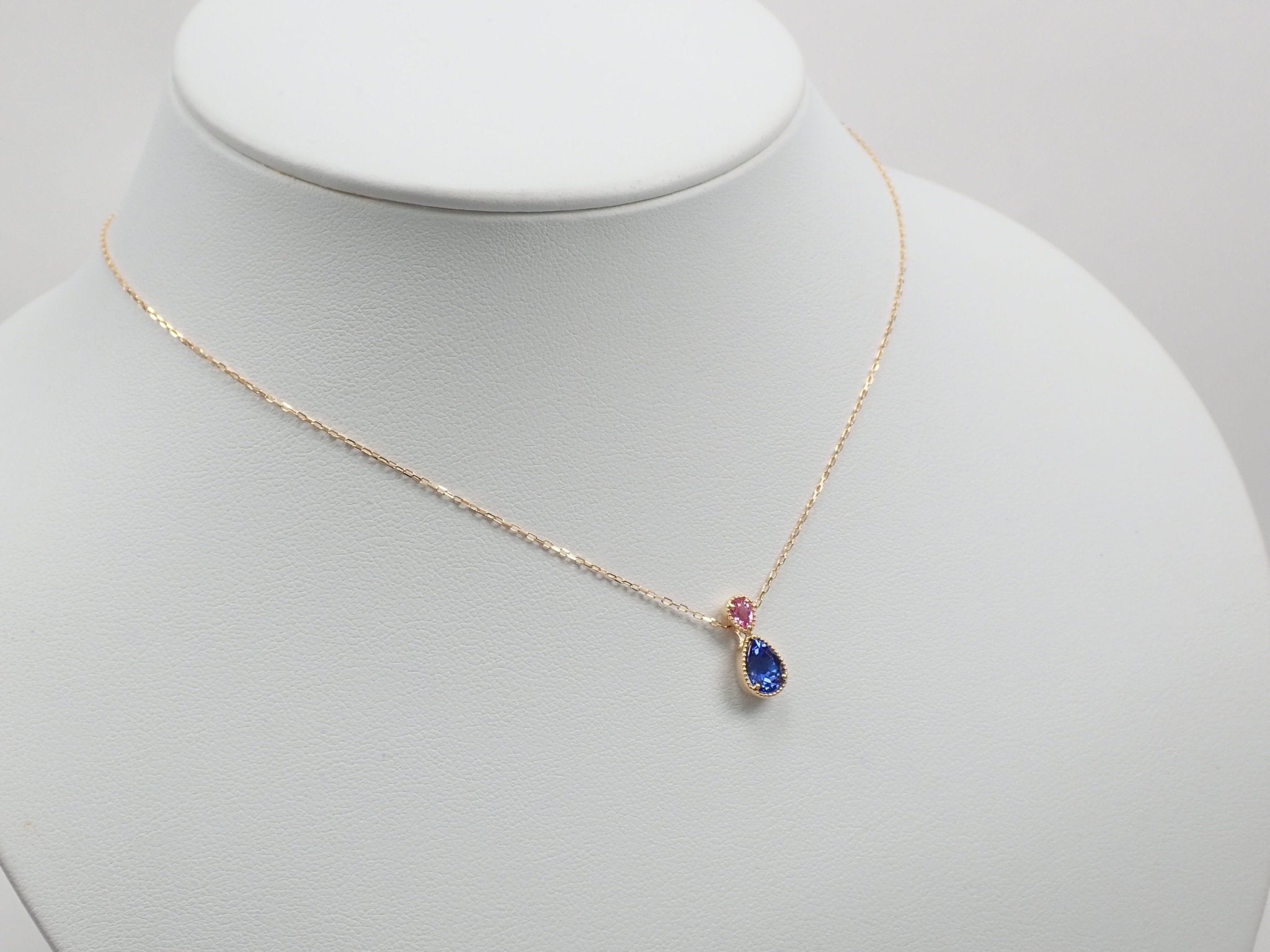 K18タンザナイト0.62ct ペンダント(ネックレス) - KARATZ STORE|カラッツSTORE
