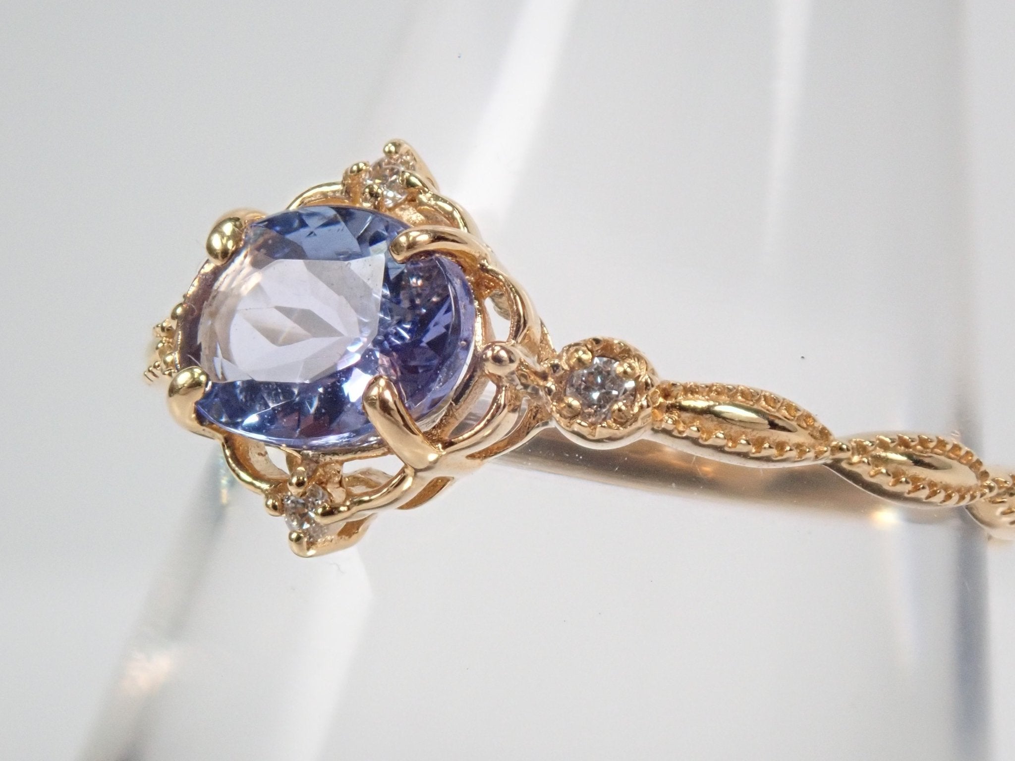K18タンザナイト0.65ct リング - KARATZ STORE|カラッツSTORE