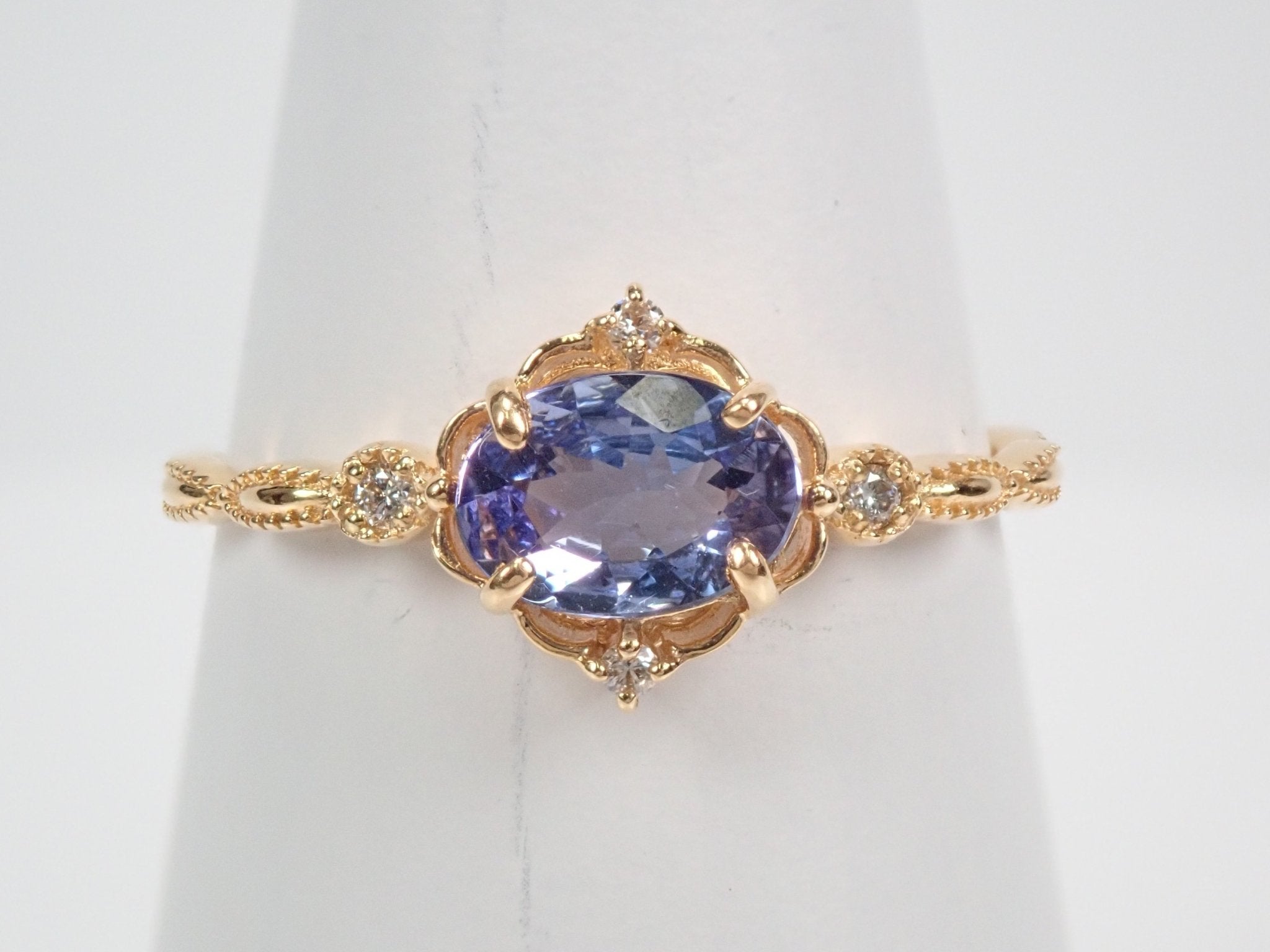 K18タンザナイト0.65ct リング - KARATZ STORE|カラッツSTORE