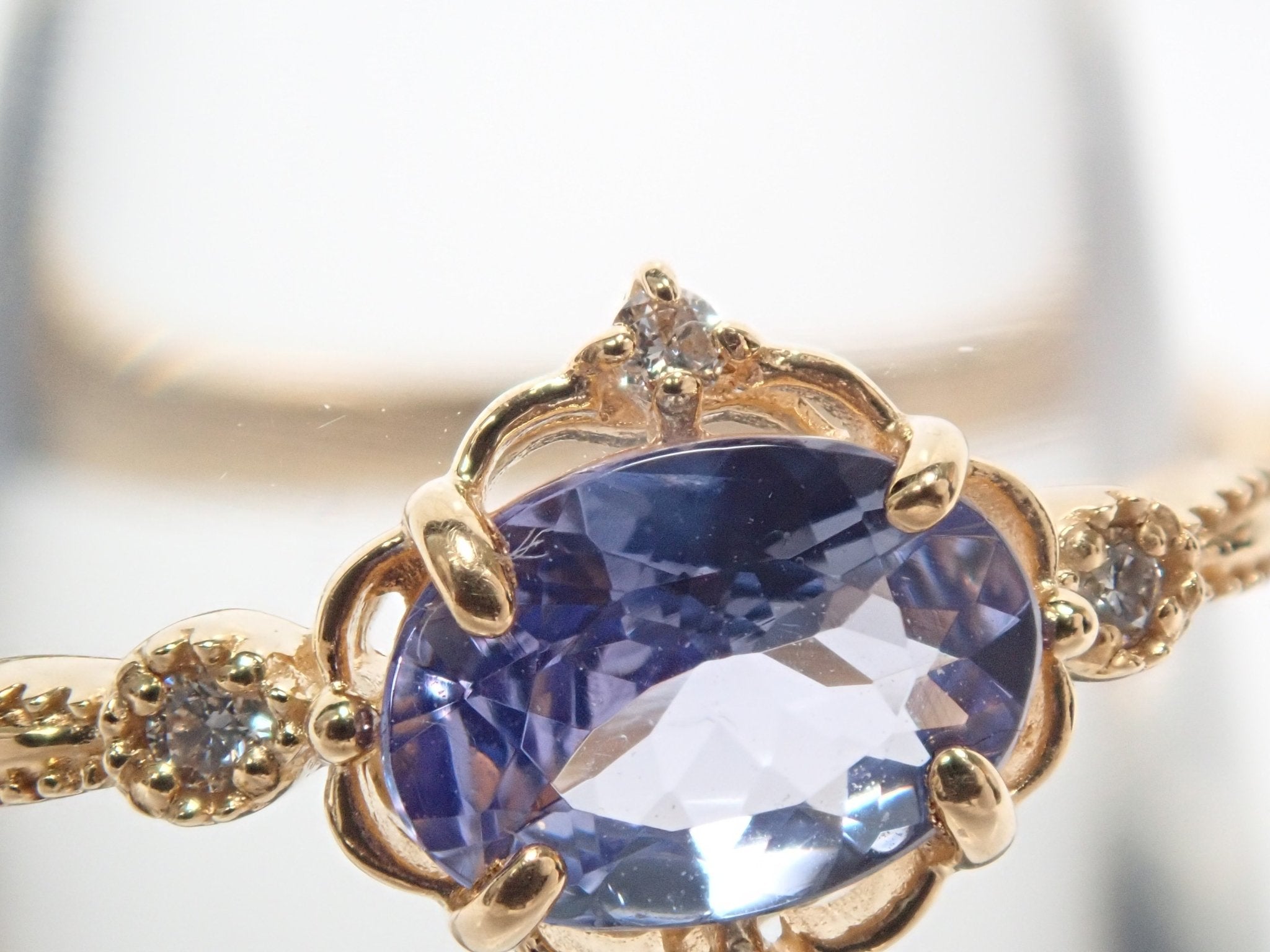 K18タンザナイト0.65ct リング - KARATZ STORE|カラッツSTORE