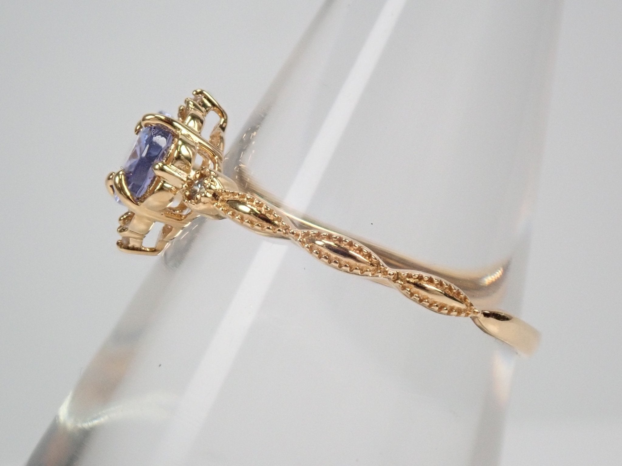 K18タンザナイト0.65ct リング - KARATZ STORE|カラッツSTORE