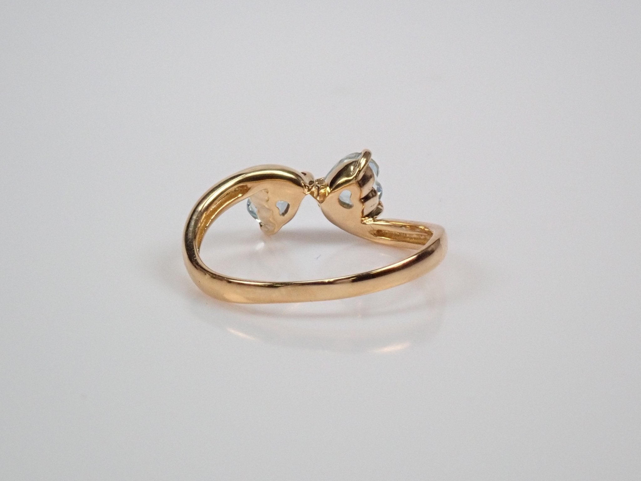 K18アクアマリン0.65ct リング - KARATZ STORE|カラッツSTORE