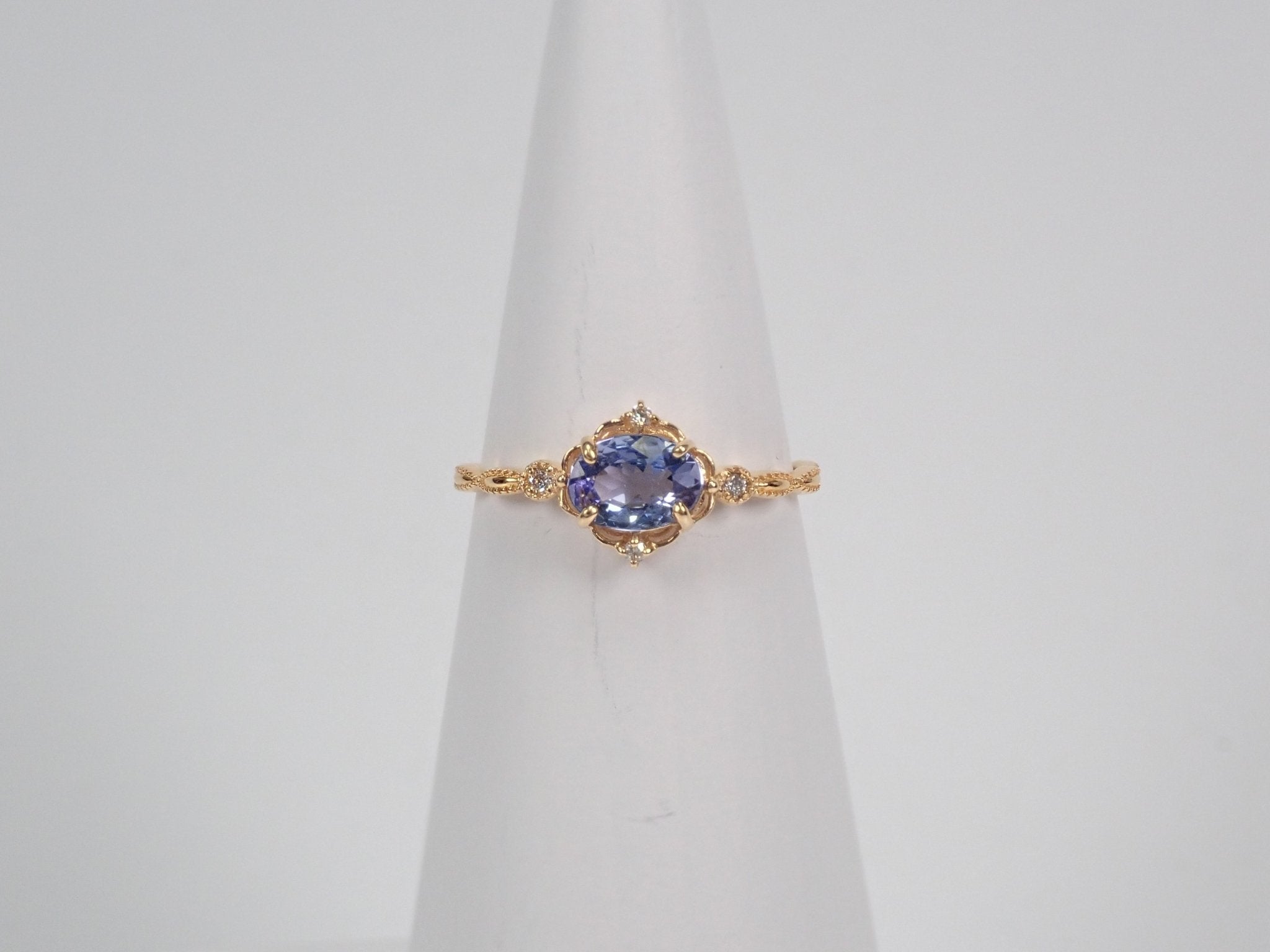 K18タンザナイト0.65ct リング - KARATZ STORE|カラッツSTORE