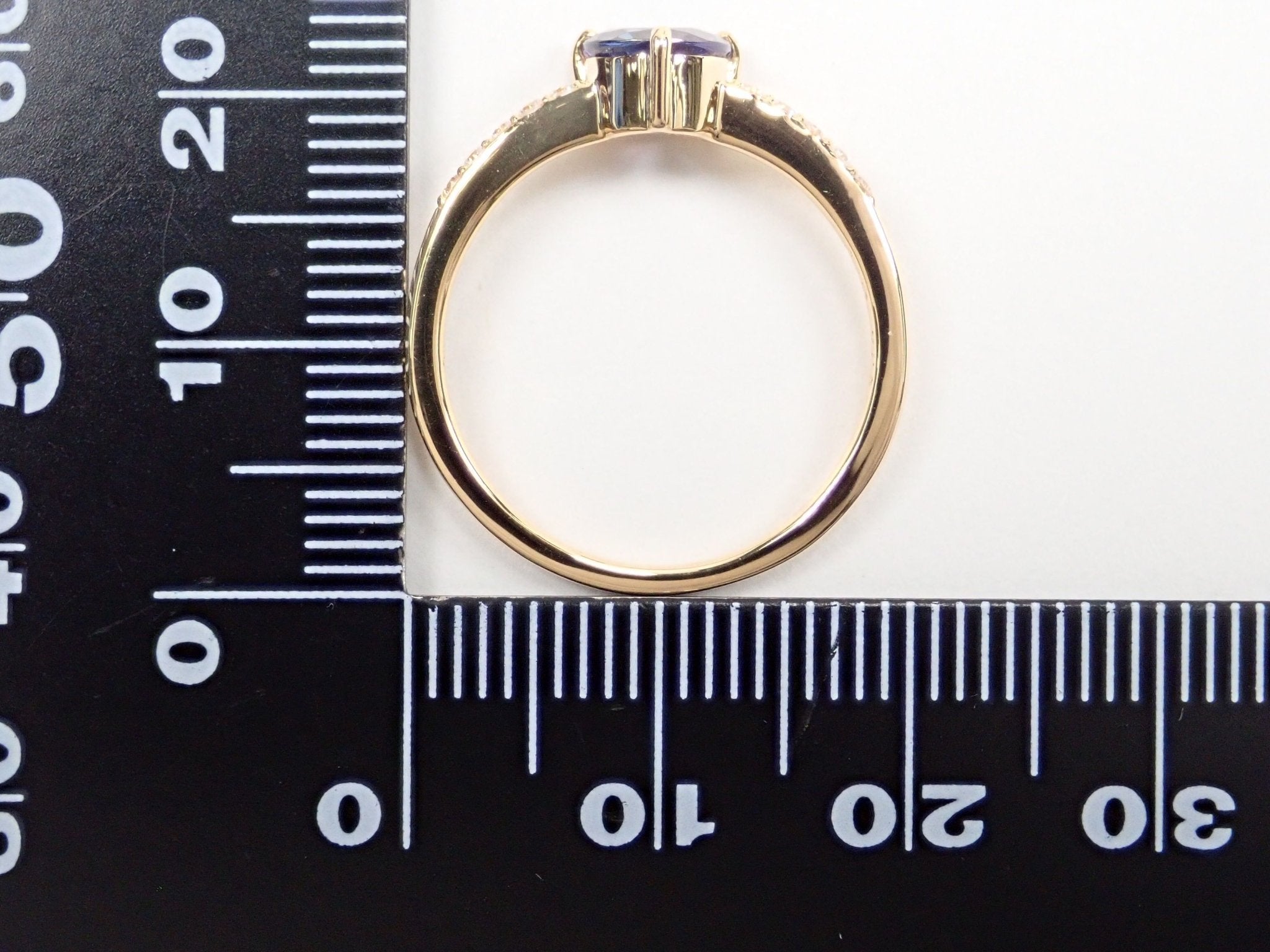 K18バイカラータンザナイト0.72ct リング - KARATZ STORE|カラッツSTORE