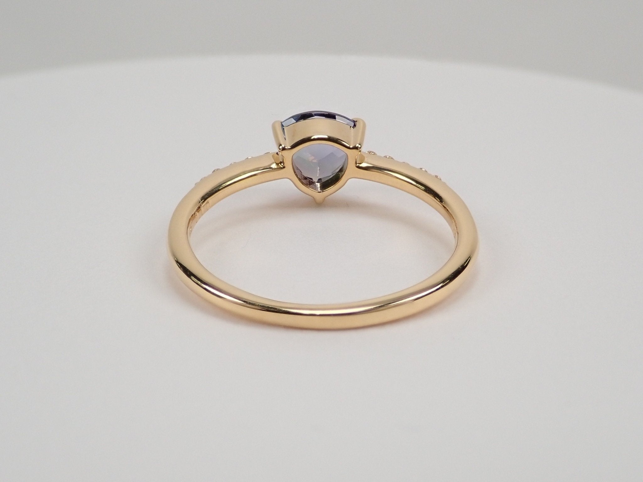 K18バイカラータンザナイト0.72ct リング - KARATZ STORE|カラッツSTORE