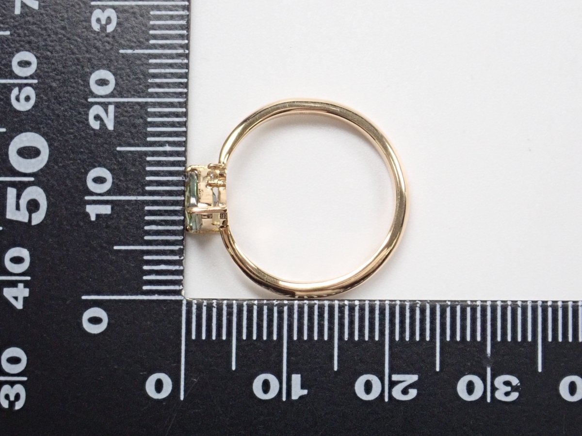 K18バイカラーゾイサイト0.77ct リング(バイカラータンザナイト) - カラッツSTORE