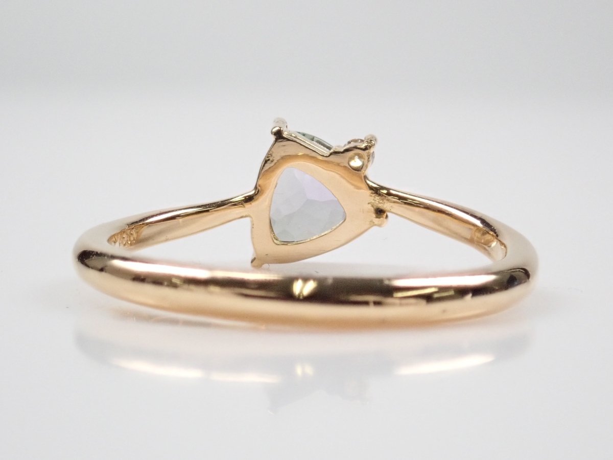 K18バイカラーゾイサイト0.77ct リング(バイカラータンザナイト) - カラッツSTORE