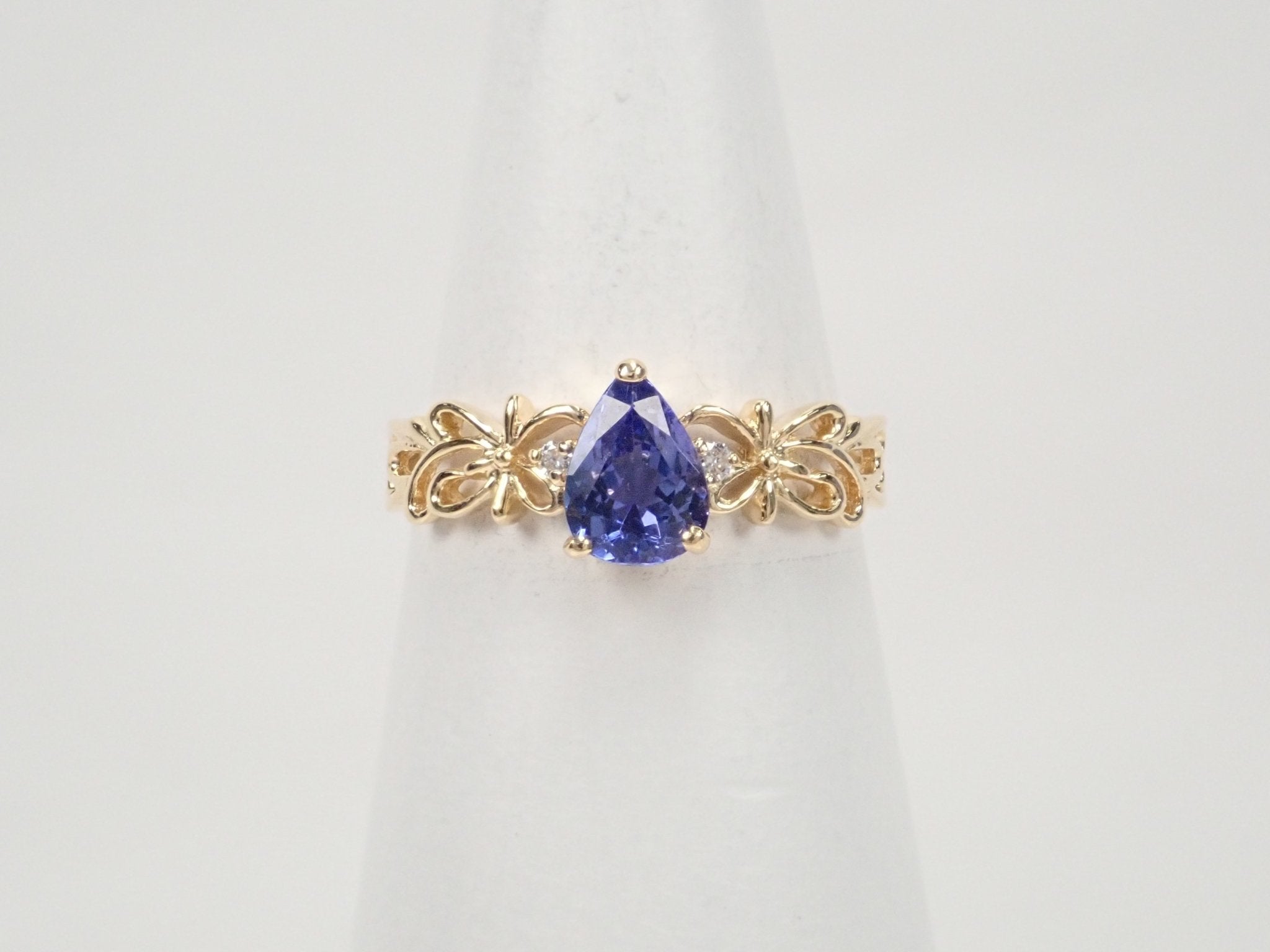 K18タンザナイト0.78ct リング - KARATZ STORE|カラッツSTORE
