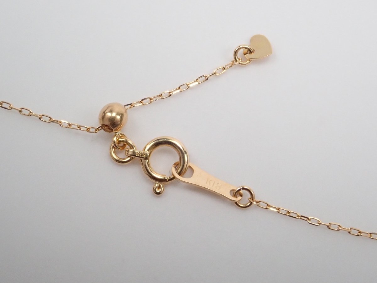 K18タンザナイト0.78ct ペンダント(ネックレス) - カラッツSTORE