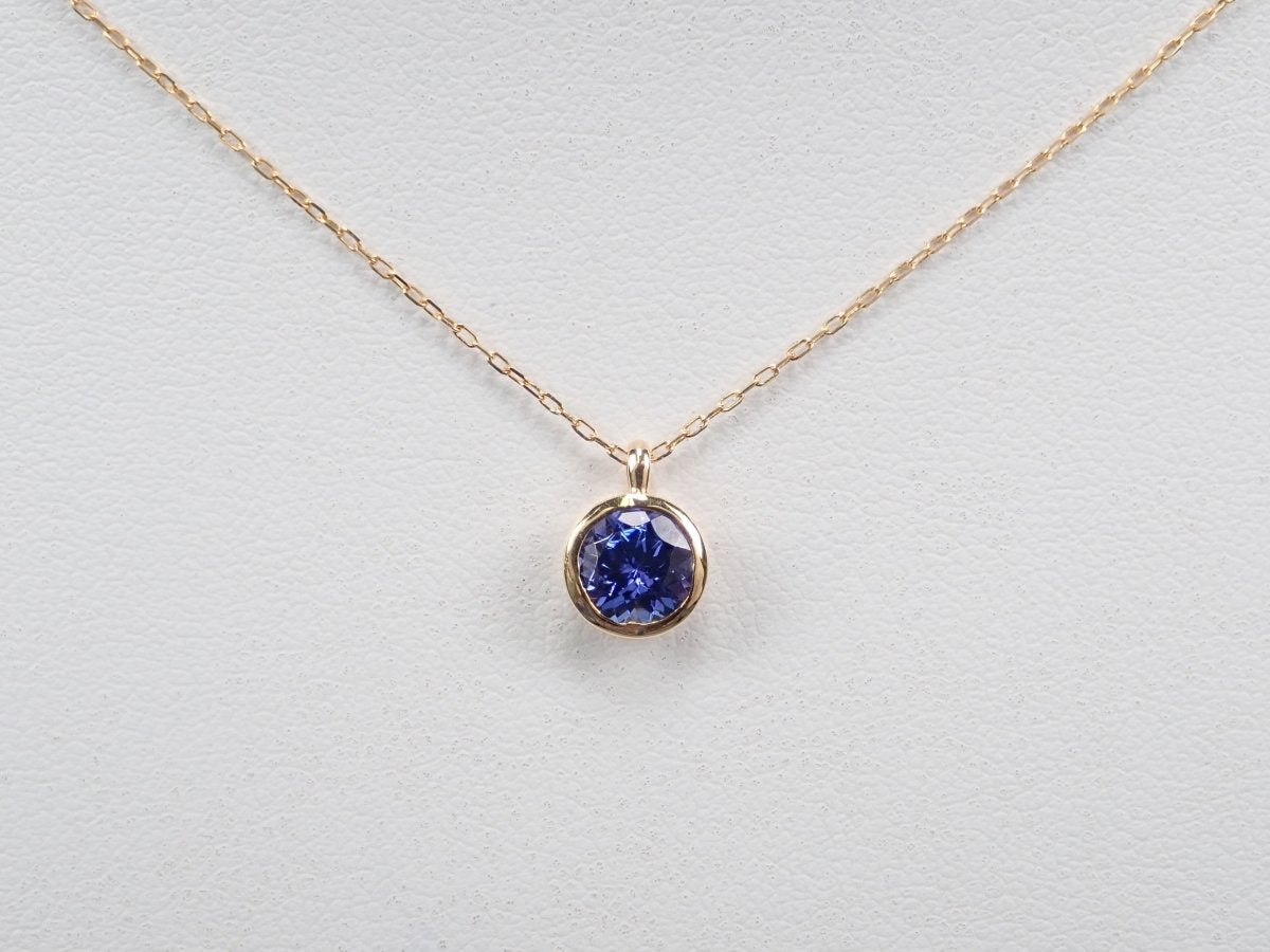 K18タンザナイト0.78ct ペンダント(ネックレス) - カラッツSTORE