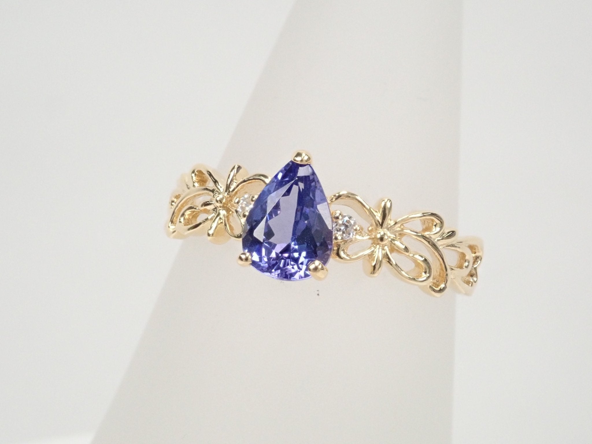 K18タンザナイト0.78ct リング - KARATZ STORE|カラッツSTORE