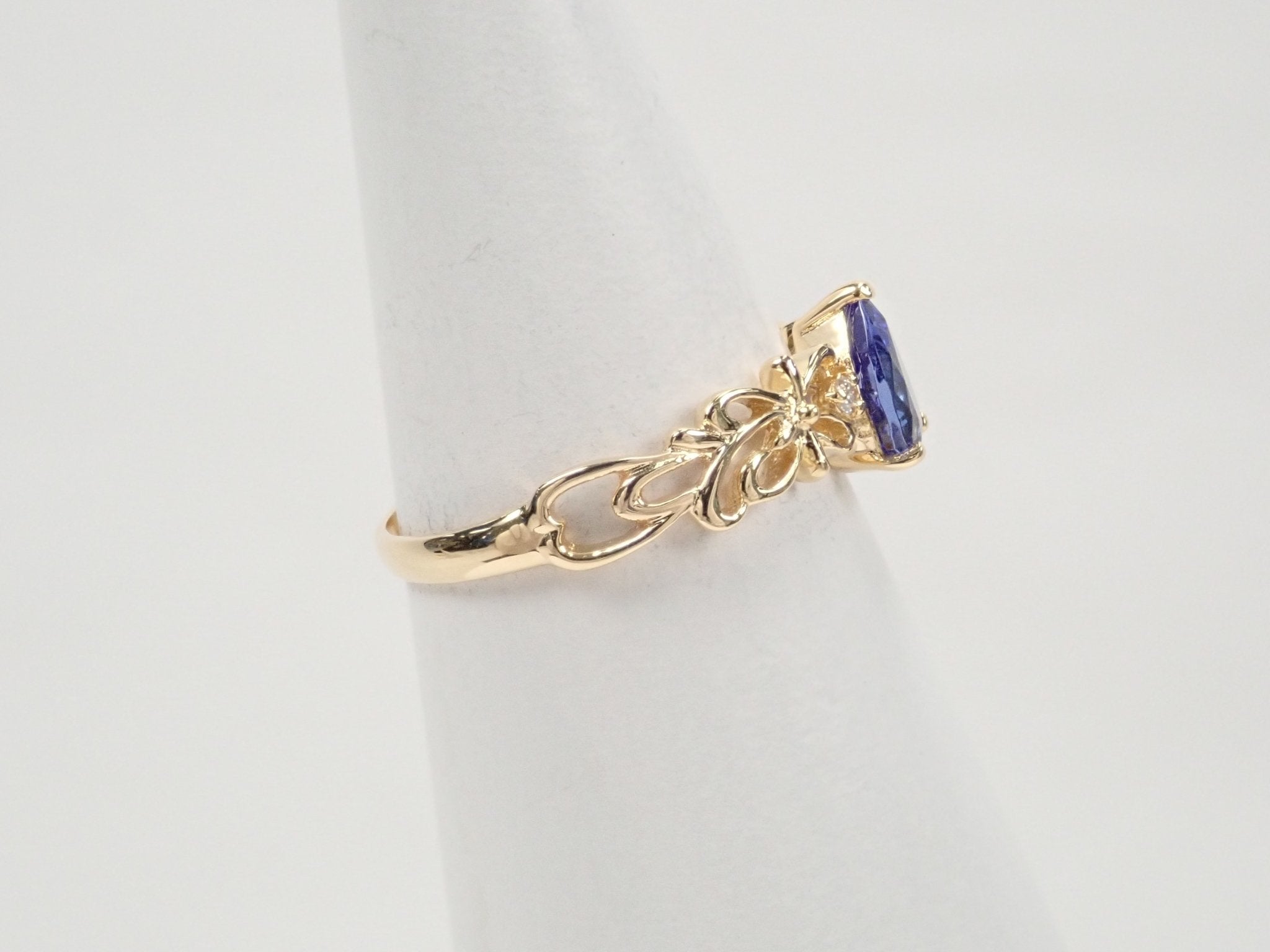 K18タンザナイト0.78ct リング - KARATZ STORE|カラッツSTORE