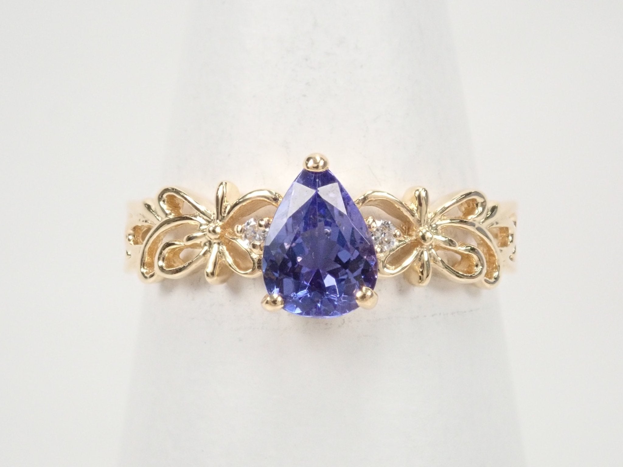 K18タンザナイト0.78ct リング - KARATZ STORE|カラッツSTORE