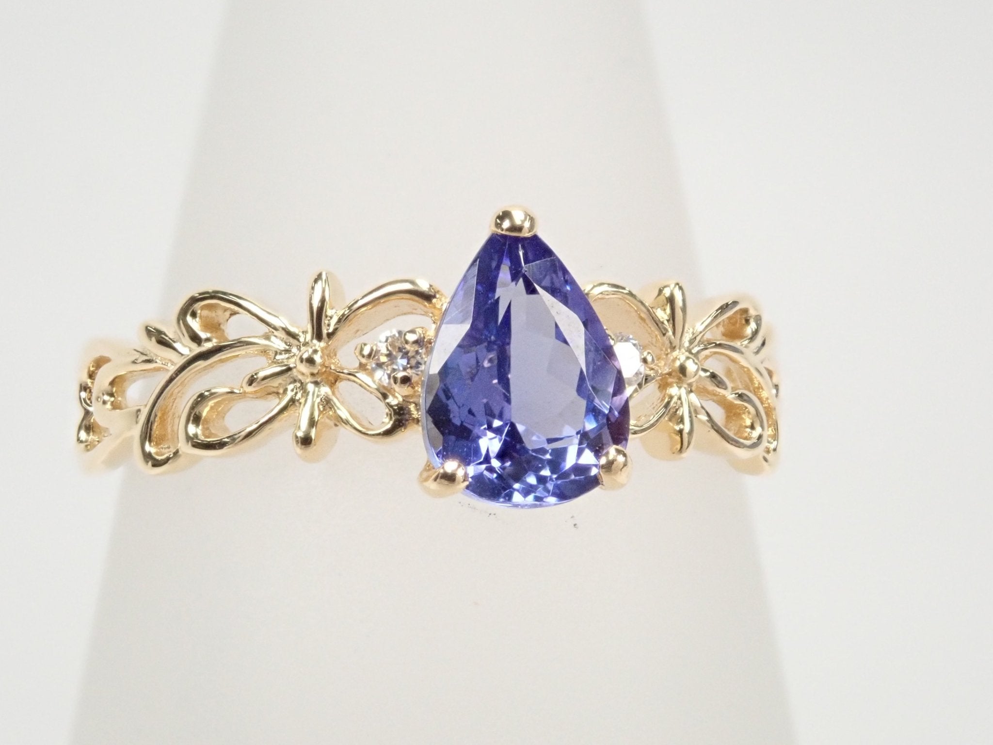 K18タンザナイト0.78ct リング - KARATZ STORE|カラッツSTORE
