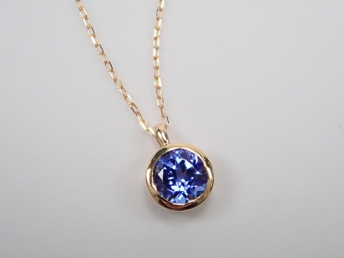 K18タンザナイト0.78ct ペンダント(ネックレス) - カラッツSTORE