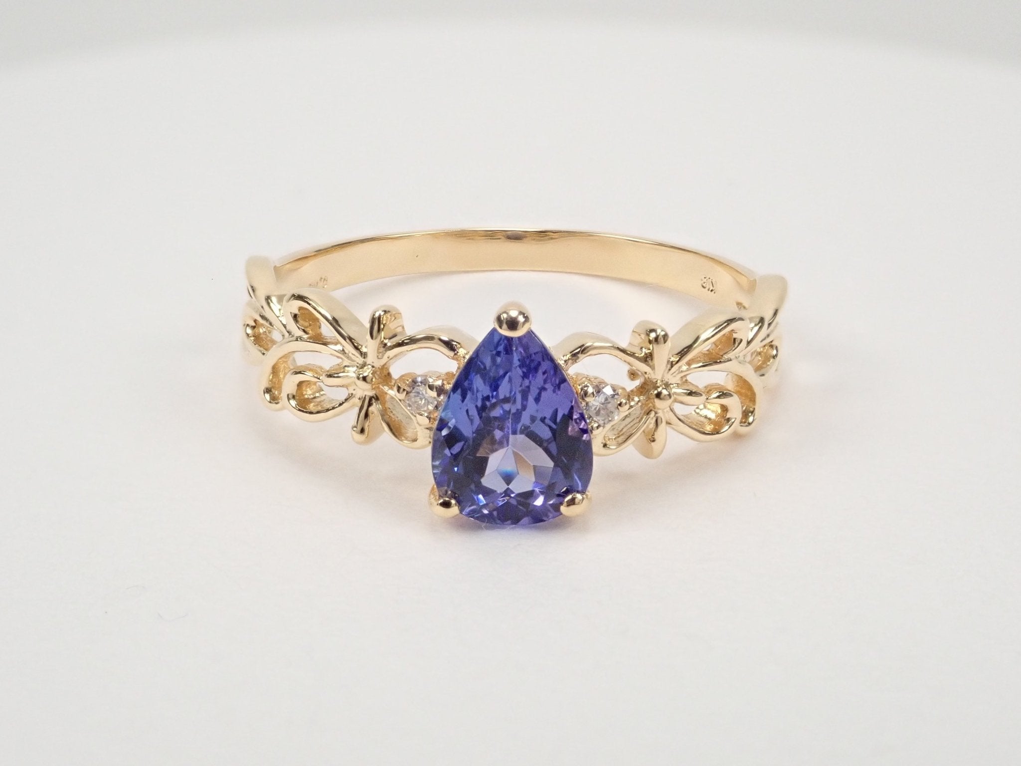K18タンザナイト0.78ct リング - KARATZ STORE|カラッツSTORE