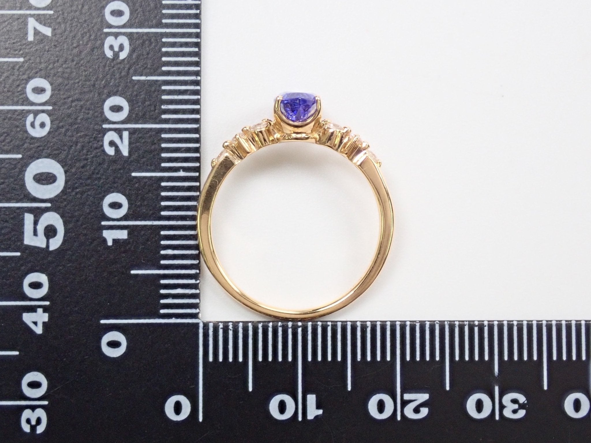 K18タンザナイト0.96ctリング - KARATZ STORE|カラッツSTORE