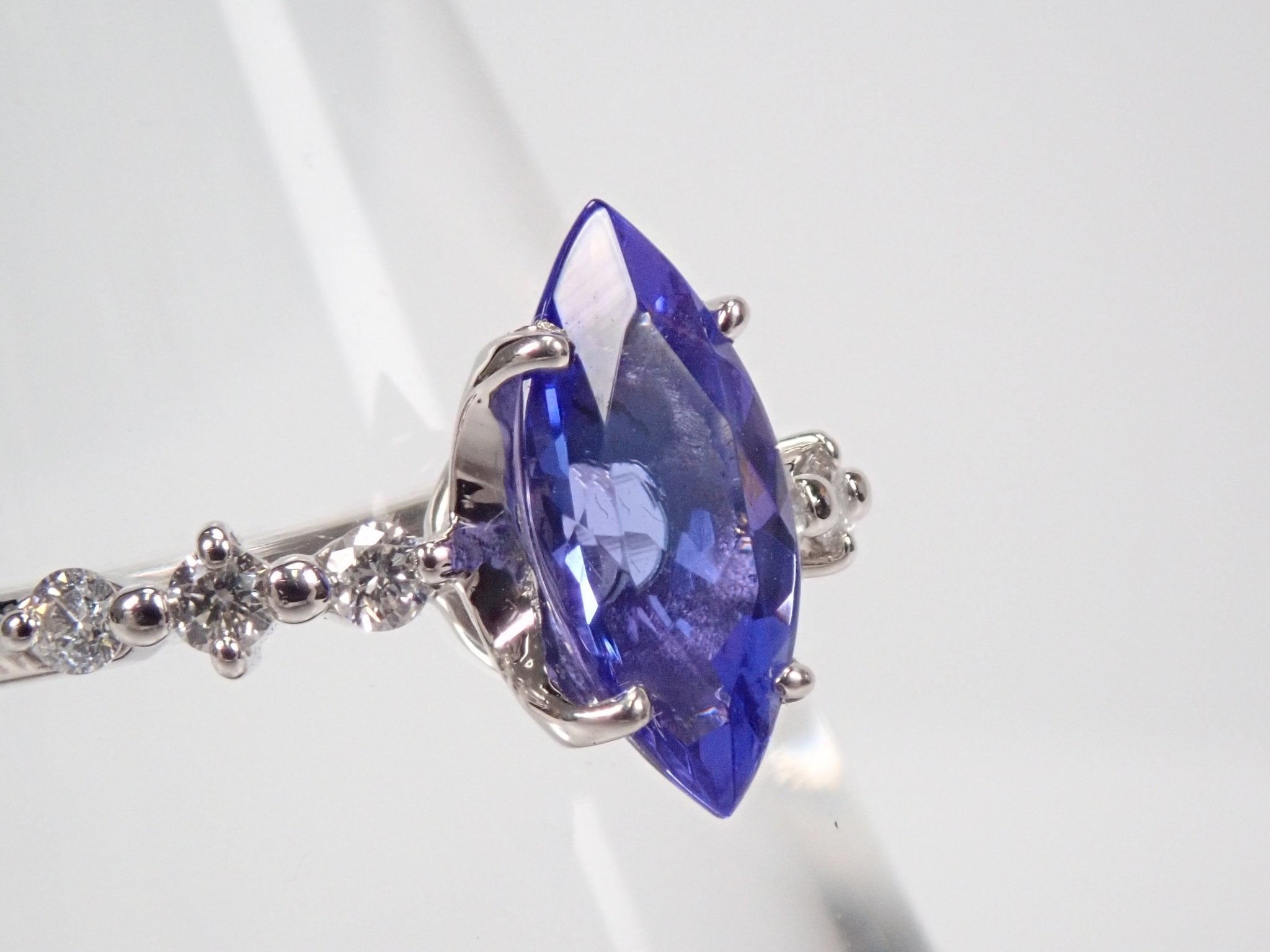 K18タンザナイト1ct リング - KARATZ STORE|カラッツSTORE