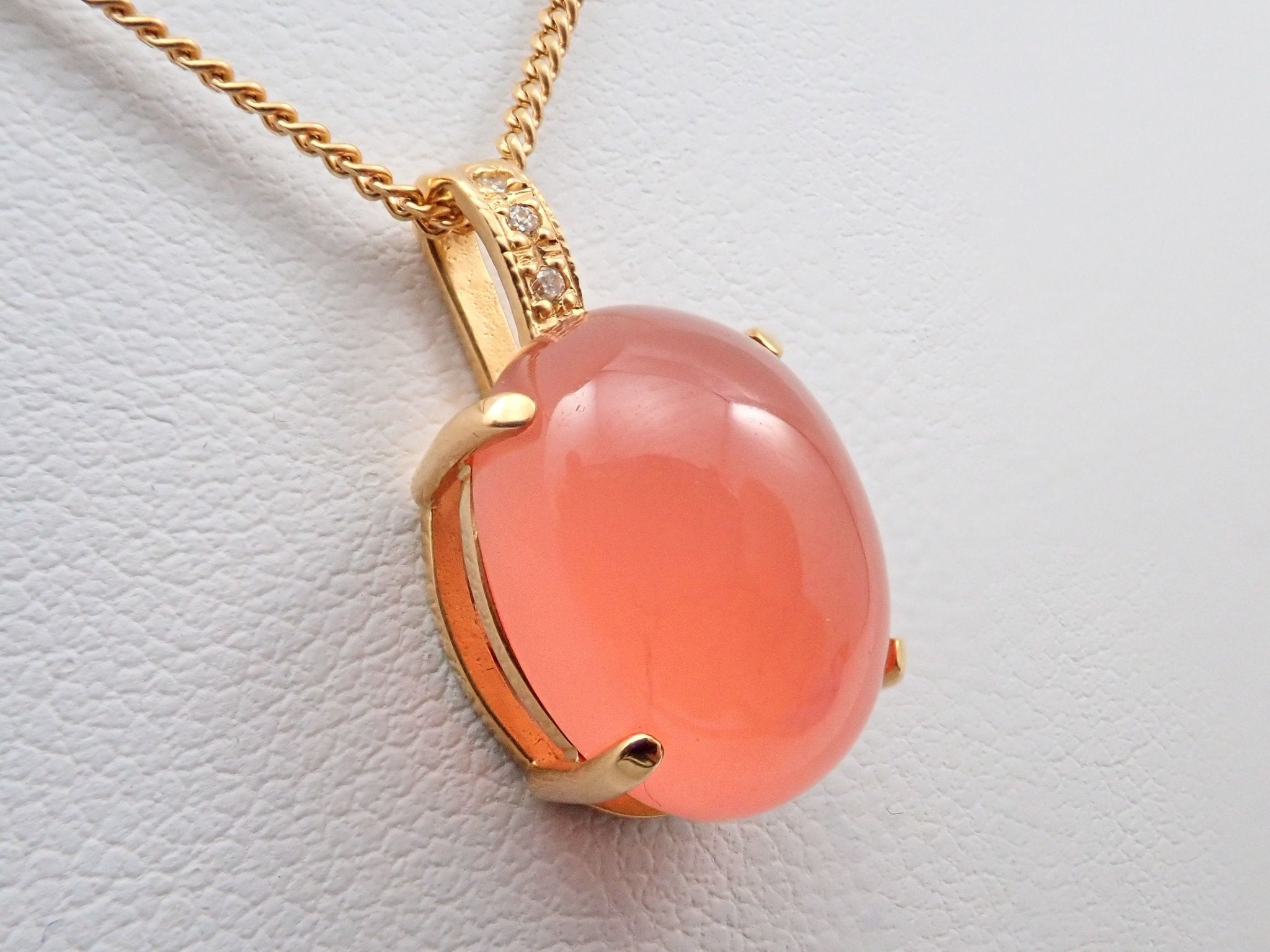 K18ロードクロサイト7.72ct ペンダントトップ(ネックレストップ) - KARATZ STORE|カラッツSTORE