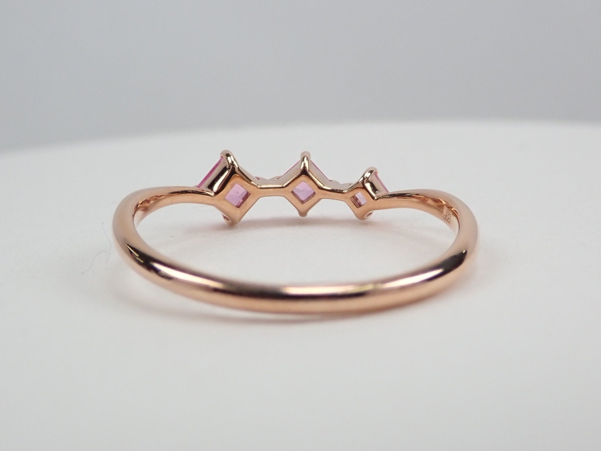 K18PGピンクサファイアリング - KARATZ STORE|カラッツSTORE