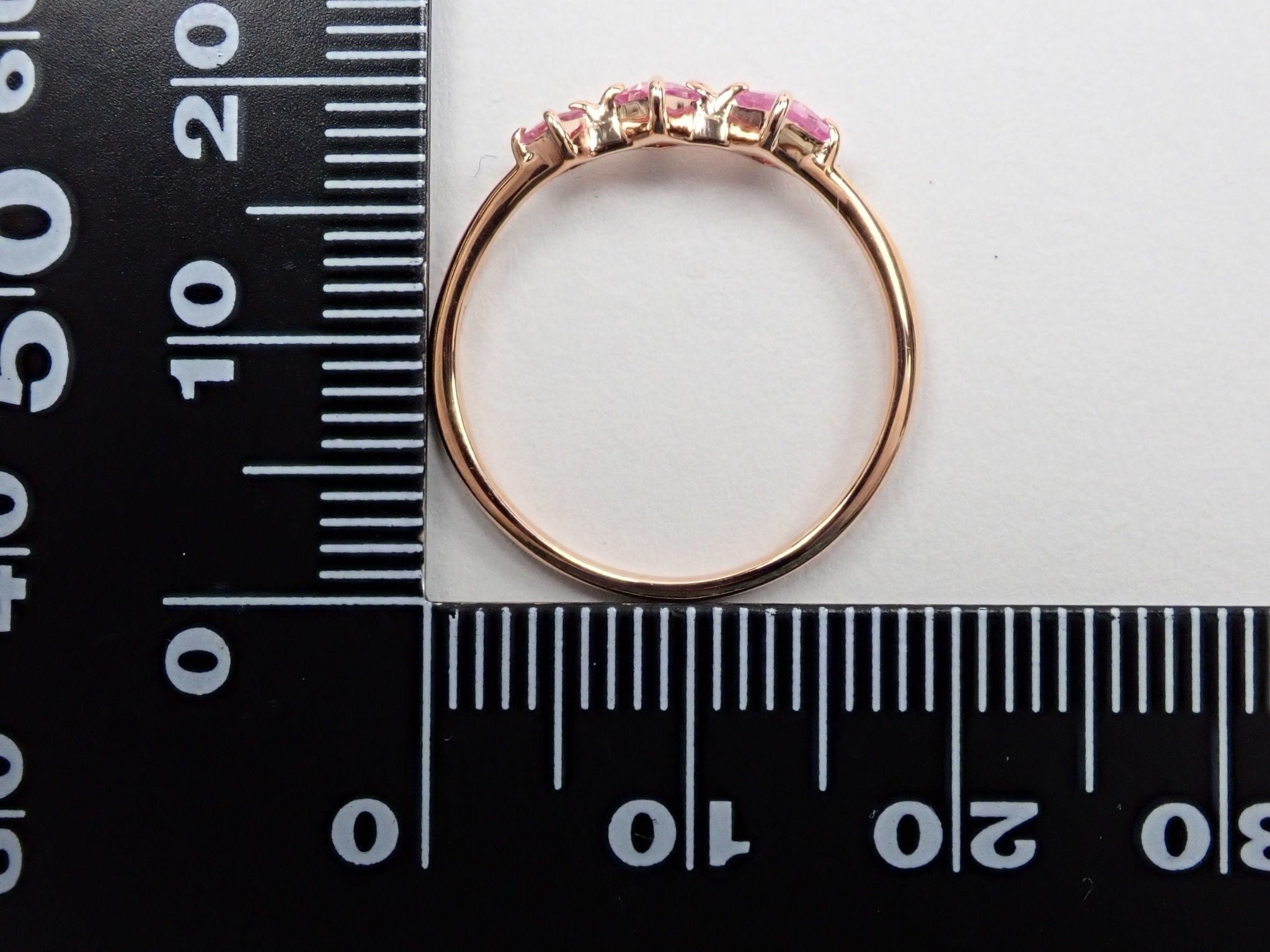 K18PGピンクサファイアリング - KARATZ STORE|カラッツSTORE