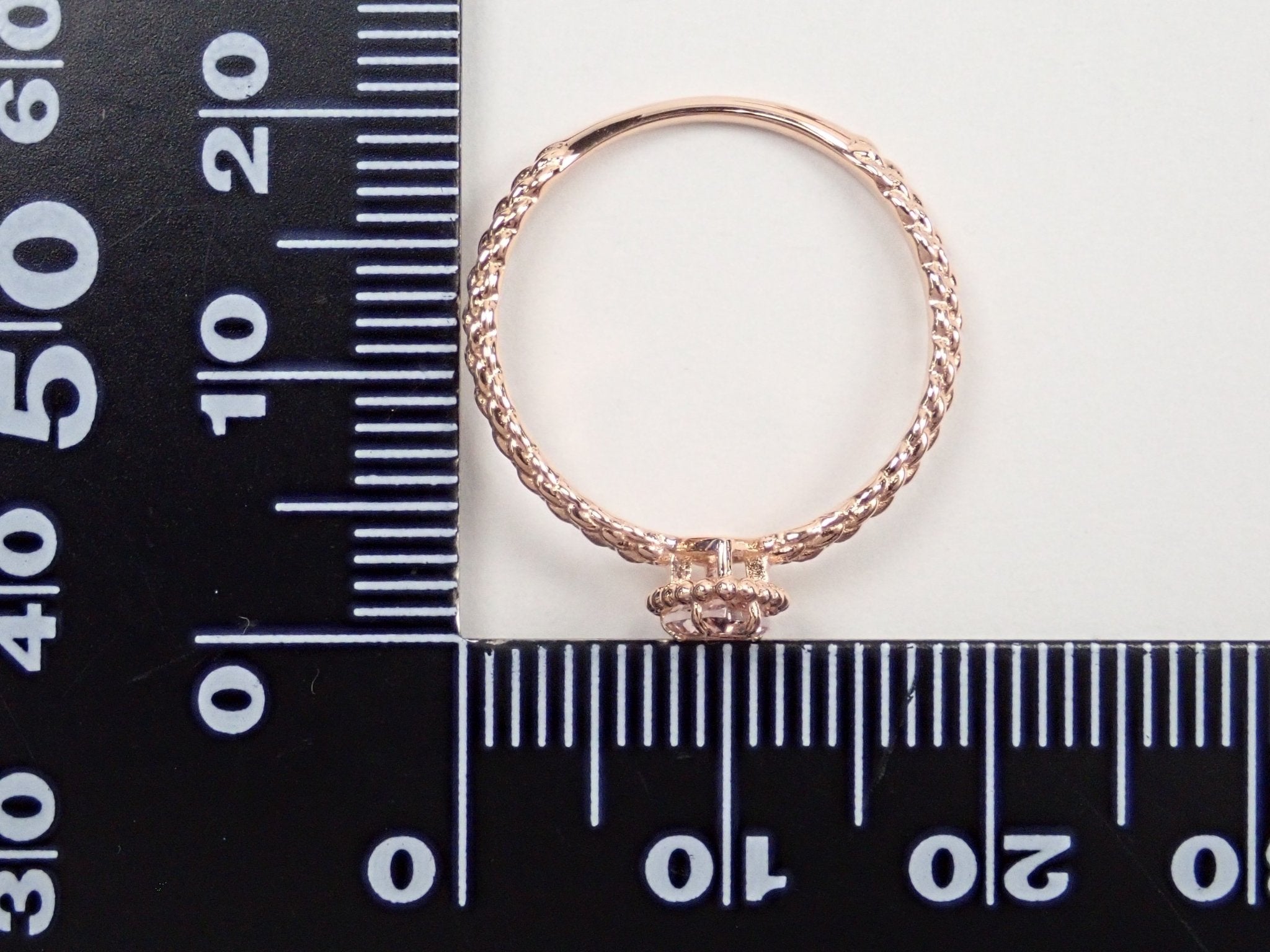 K18PGモルガナイト0.3ct リング - KARATZ STORE|カラッツSTORE