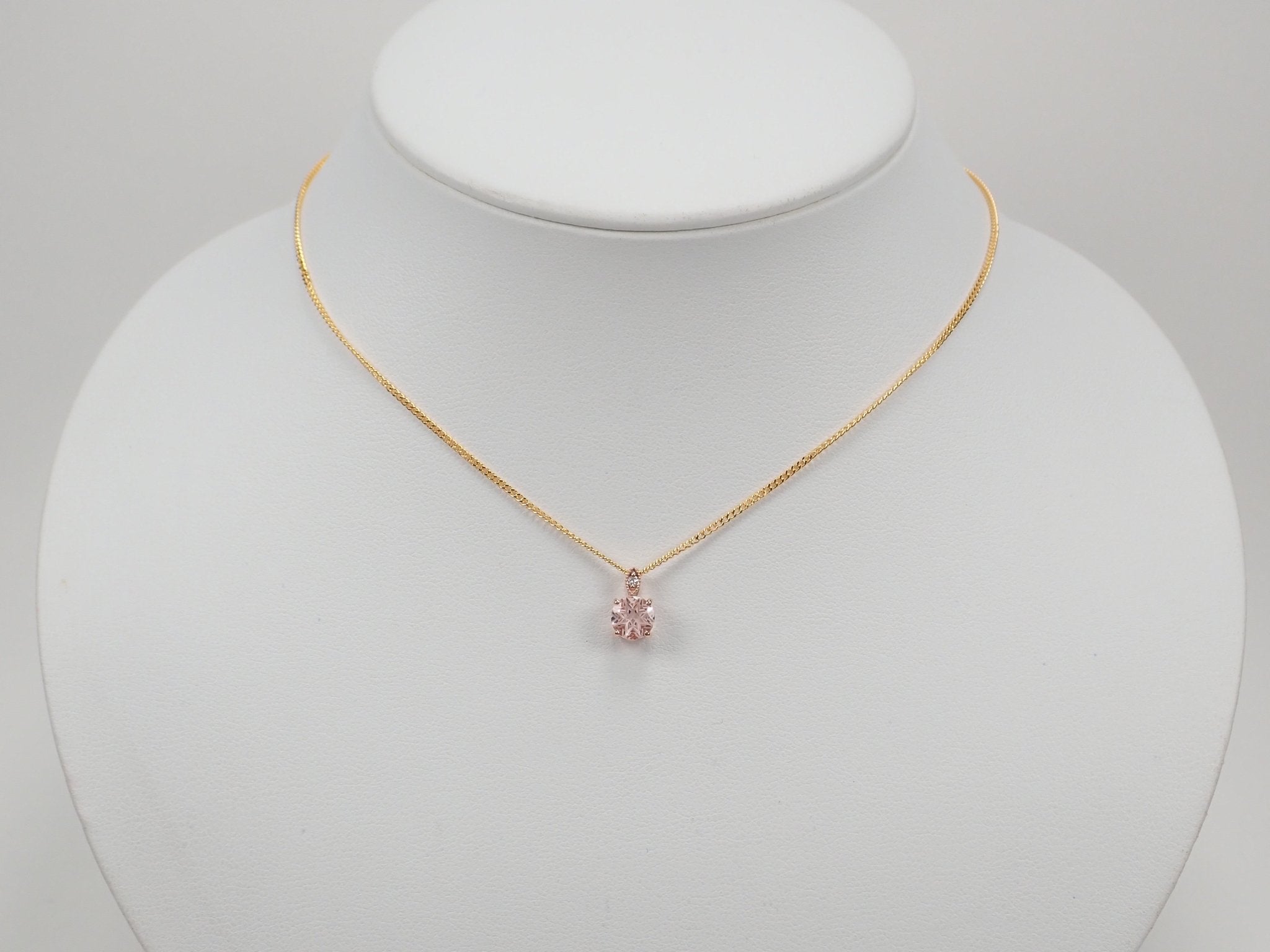 K18PGモルガナイト0.70ct ペンダントトップ(ダンデライオンカット) - KARATZ STORE|カラッツSTORE