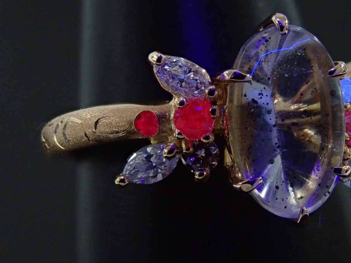 K18PGティンカーベルクォーツ(ピンクファイヤークォーツ)1.512ct リング - カラッツSTORE
