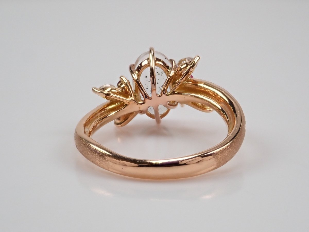 K18PGティンカーベルクォーツ(ピンクファイヤークォーツ)1.512ct リング - カラッツSTORE