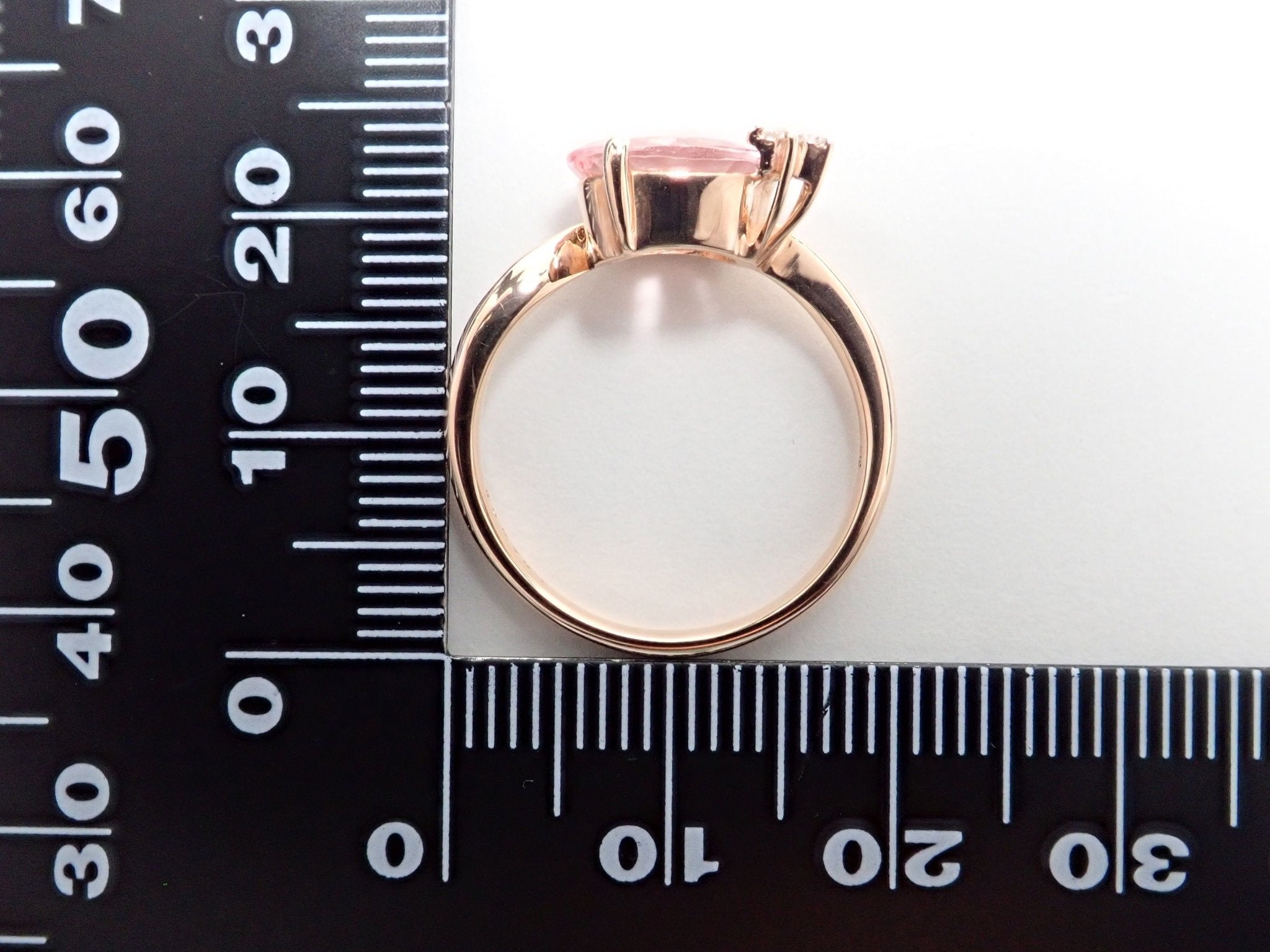 K18PGモルガナイト1.54ct リング - KARATZ STORE|カラッツSTORE