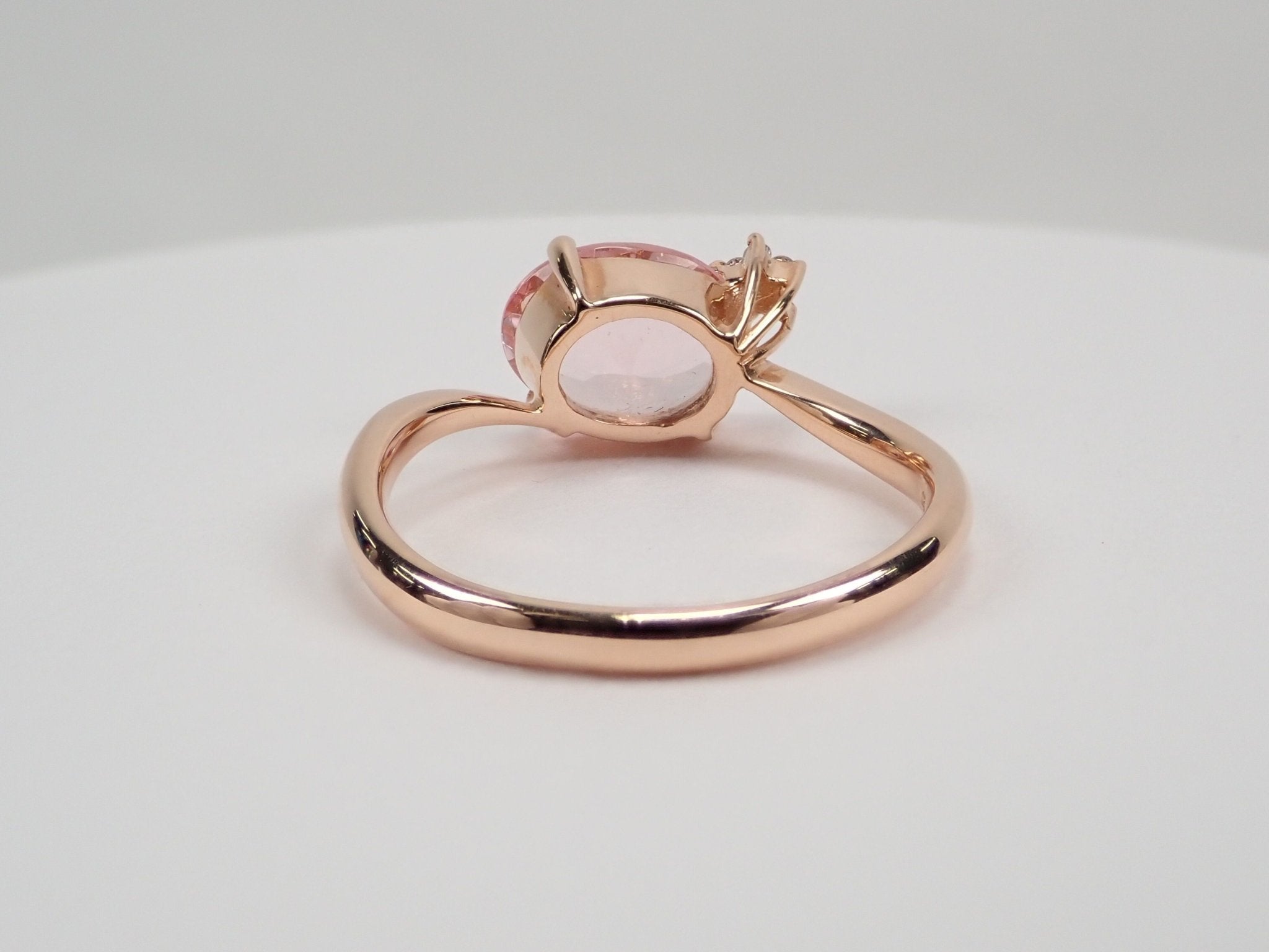 K18PGモルガナイト1.54ct リング - KARATZ STORE|カラッツSTORE