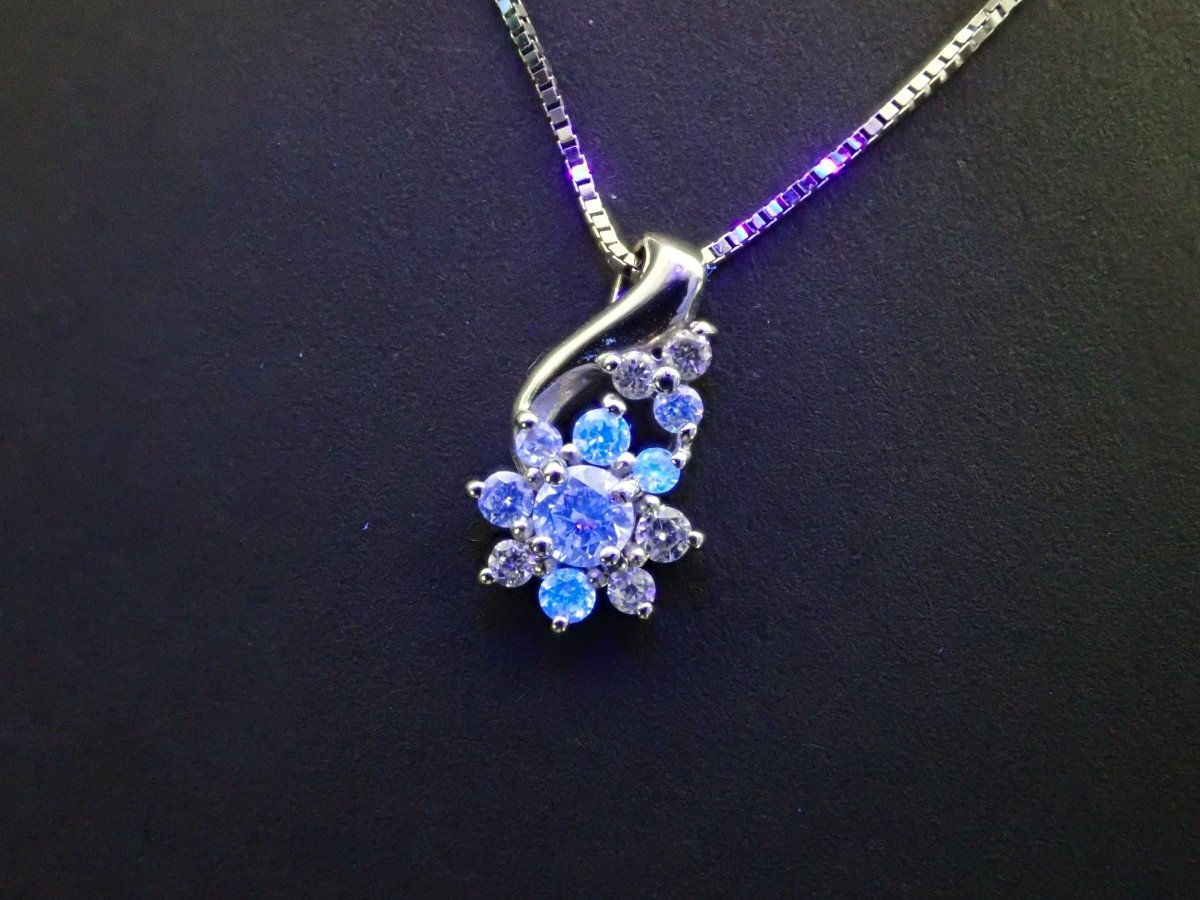 K18WGダイヤモンド0.20ct ペンダント(ネックレス) - カラッツSTORE