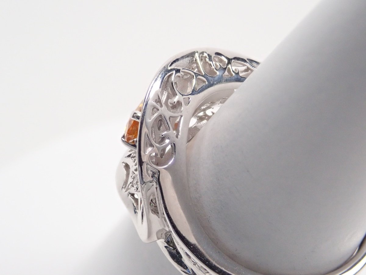 K18WGスファレライト0.595ct リング - KARATZ STORE|カラッツSTORE