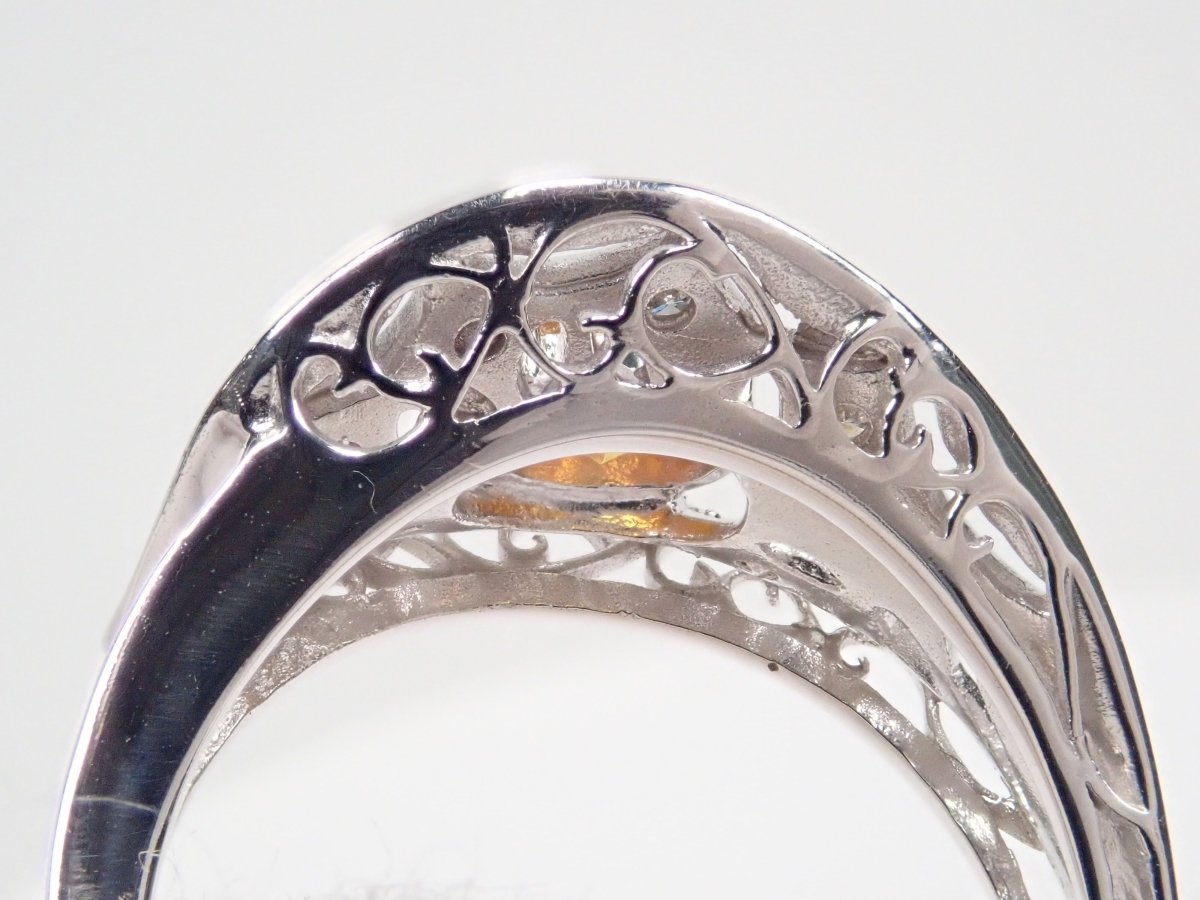 K18WGスファレライト0.595ct リング - KARATZ STORE|カラッツSTORE