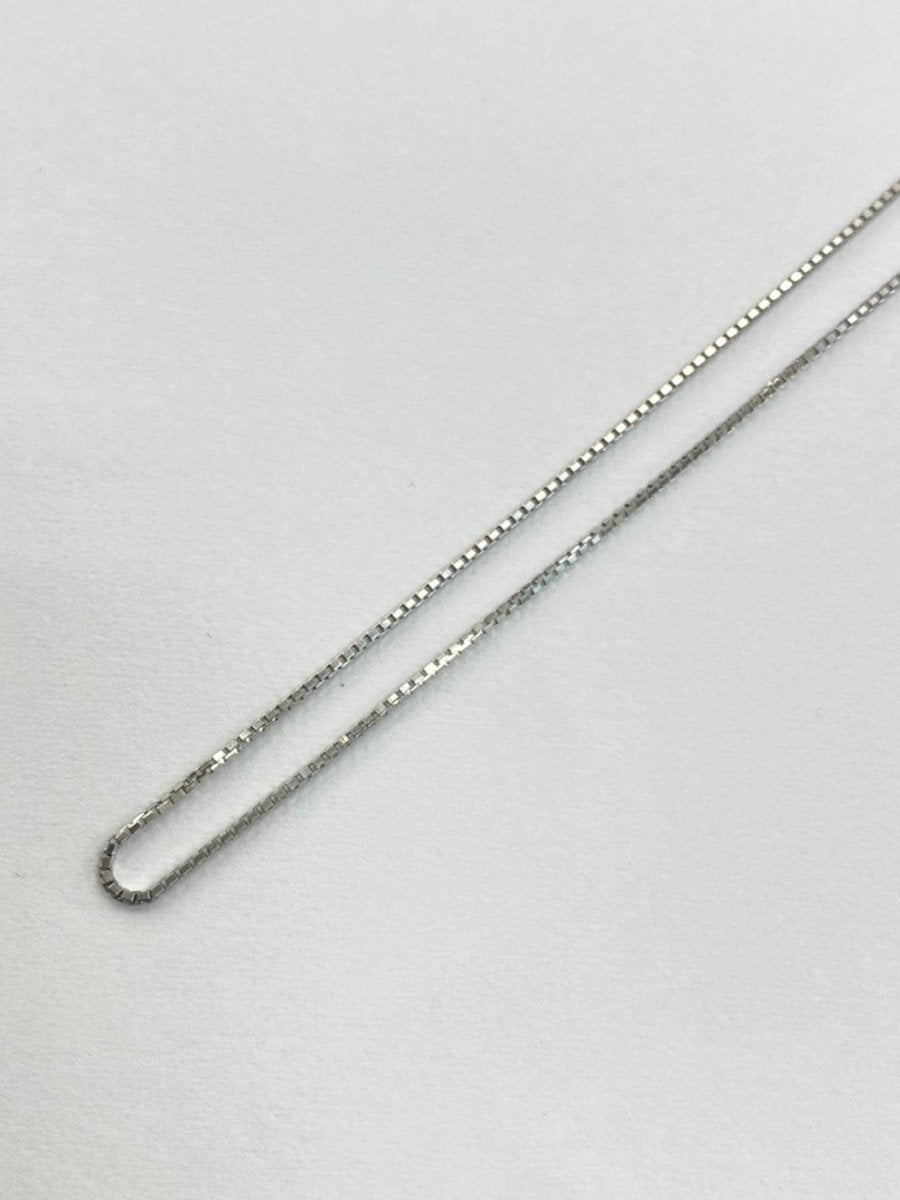 Pt850 プラチナ ベネチアンチェーン ロングネックレス 0.7mm/0.8mm【60cmフリー】 - カラッツSTORE