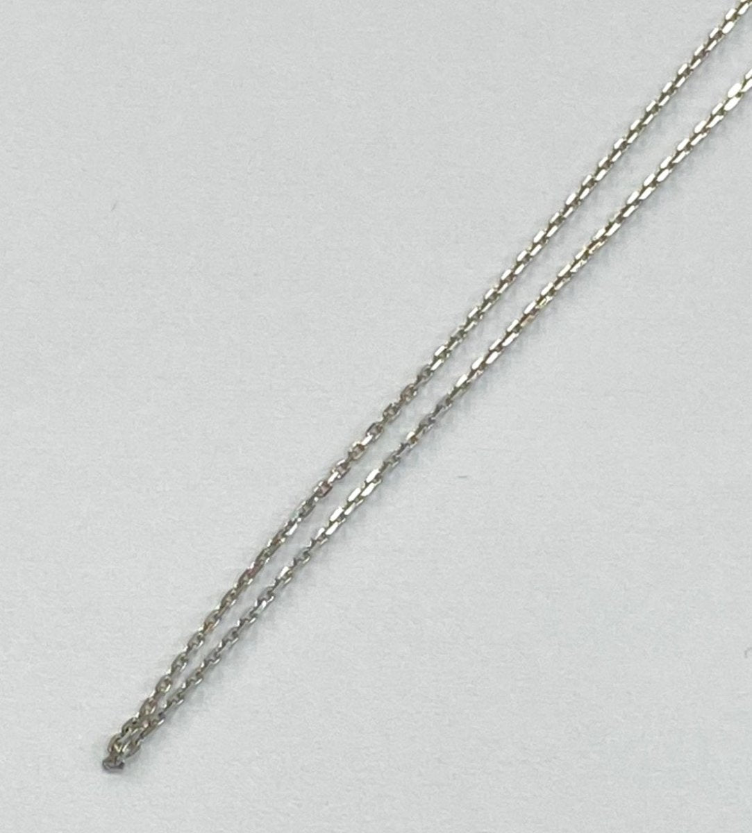 Pt850 プラチナ 小豆チェーン (アズキ)ロングネックレス 0.9mm/1.1mm【60cmフリー】 - カラッツSTORE