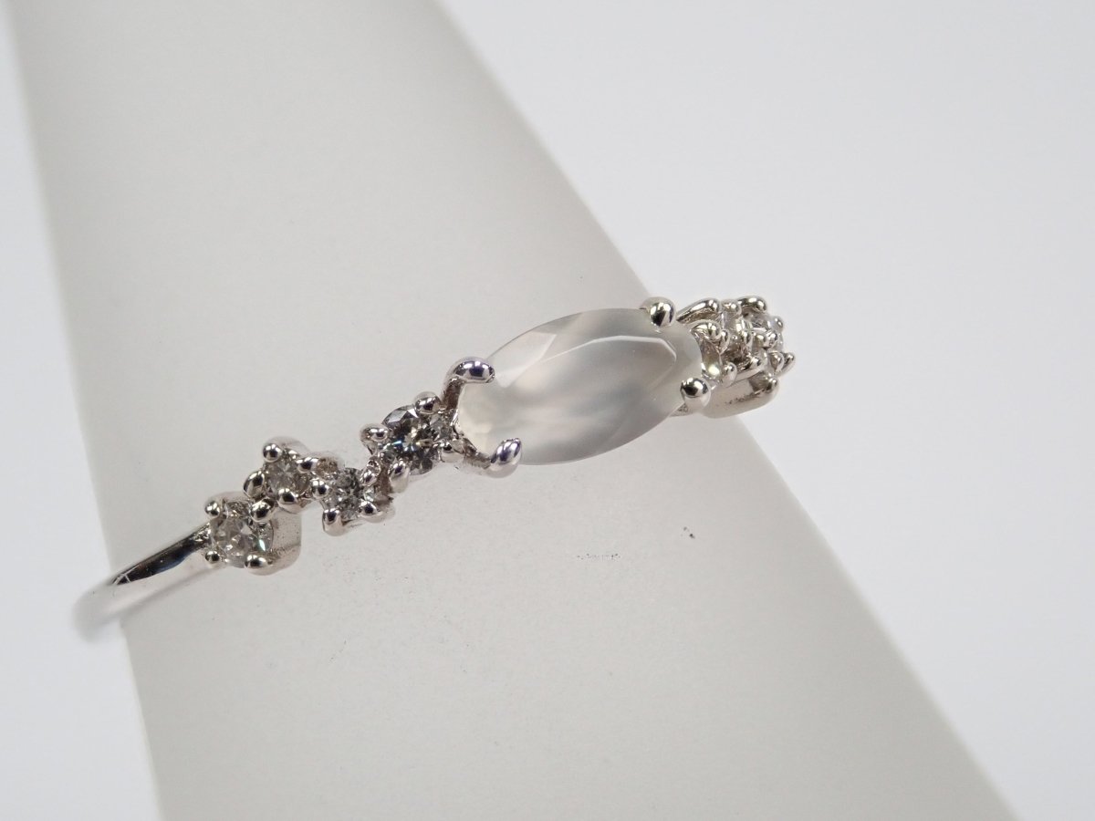 Pt900ペリステライトリング - カラッツSTORE