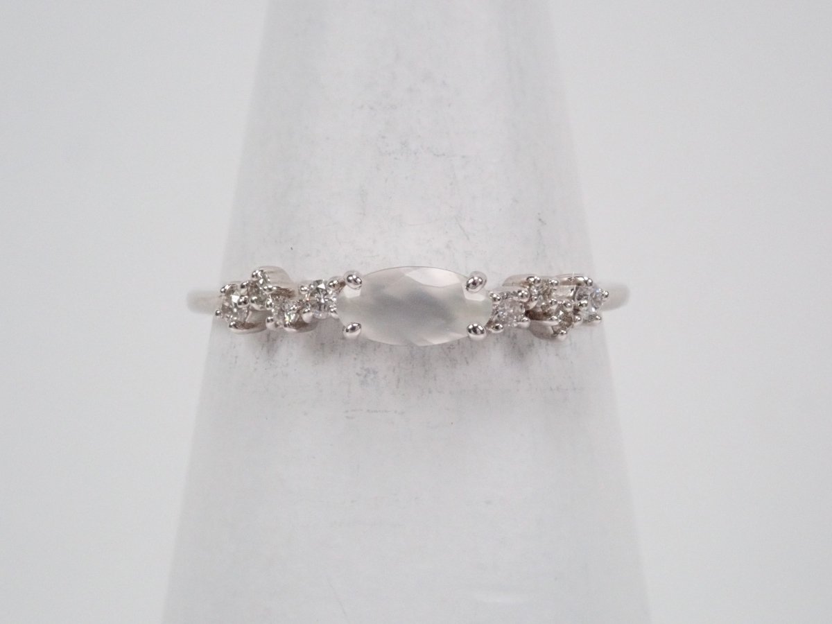 Pt900ペリステライトリング - カラッツSTORE