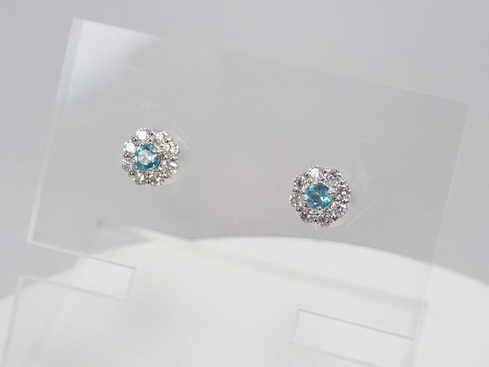 Pt900グランディディエライト0.04ct ピアス - KARATZ STORE|カラッツSTORE