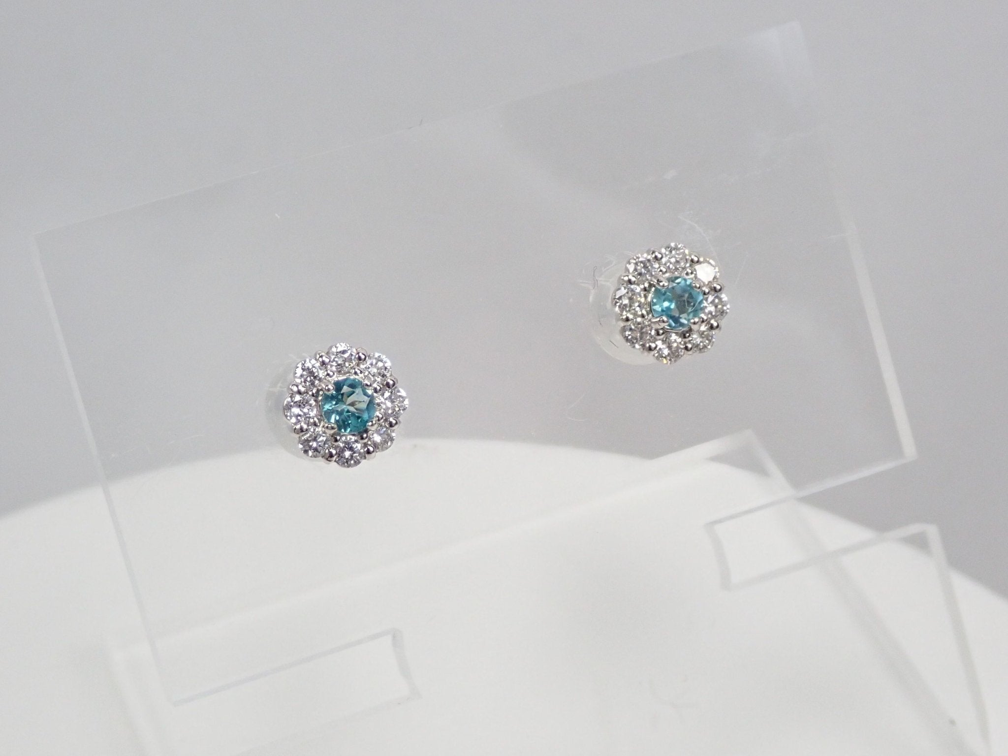 Pt900グランディディエライト0.04ct ピアス - KARATZ STORE|カラッツSTORE