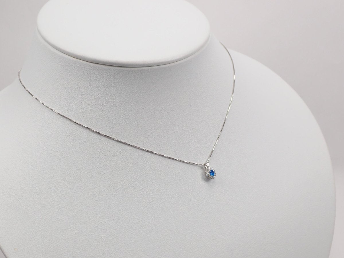 Pt900アウイナイト0.05ct ペンダント(ネックレス) - カラッツSTORE