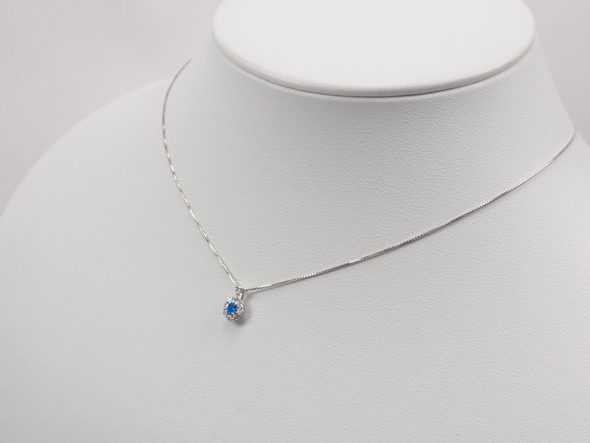 Pt900アウイナイト0.05ct ペンダント(ネックレス) - カラッツSTORE