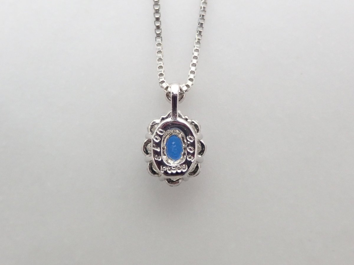 Pt900アウイナイト0.05ct ペンダント(ネックレス) - カラッツSTORE