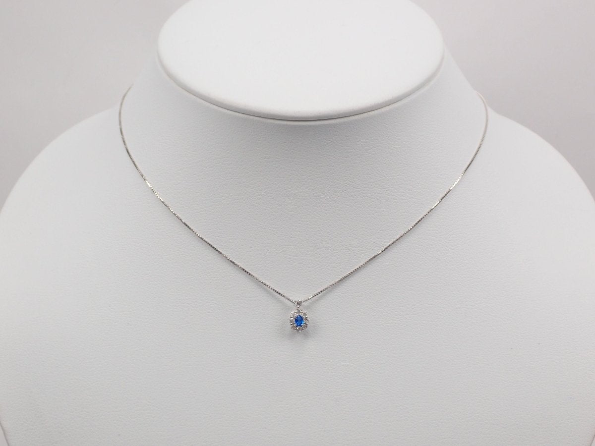 Pt900アウイナイト0.05ct ペンダント(ネックレス) - カラッツSTORE