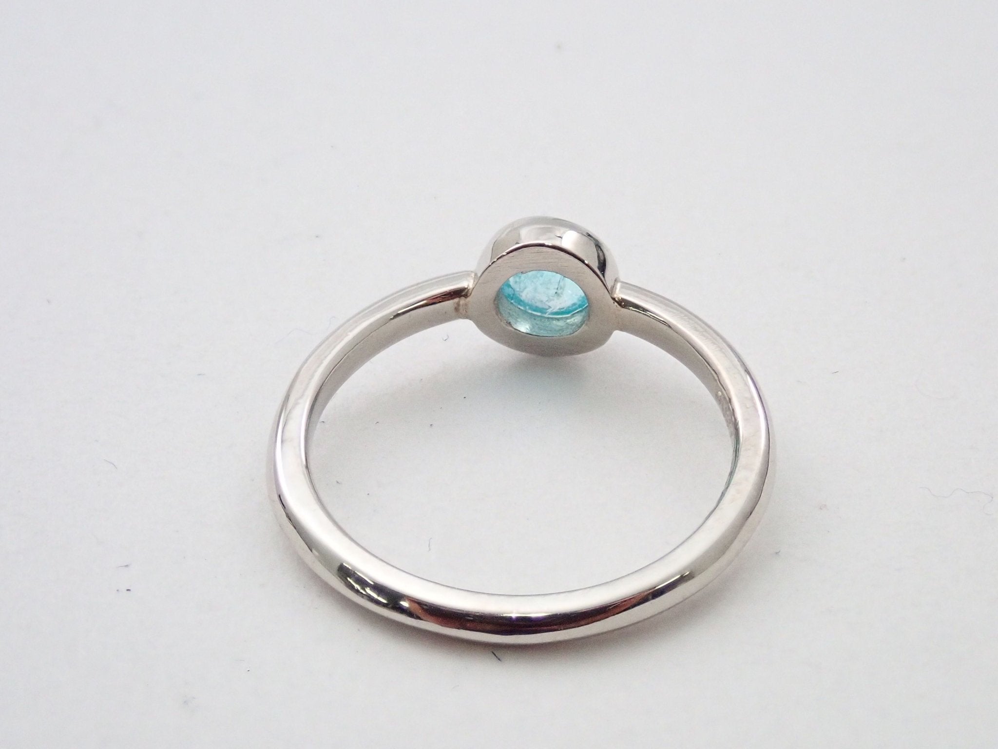 Pt900ブラジル産パライバトルマリン0.289ct ピンキーリング - KARATZ STORE|カラッツSTORE